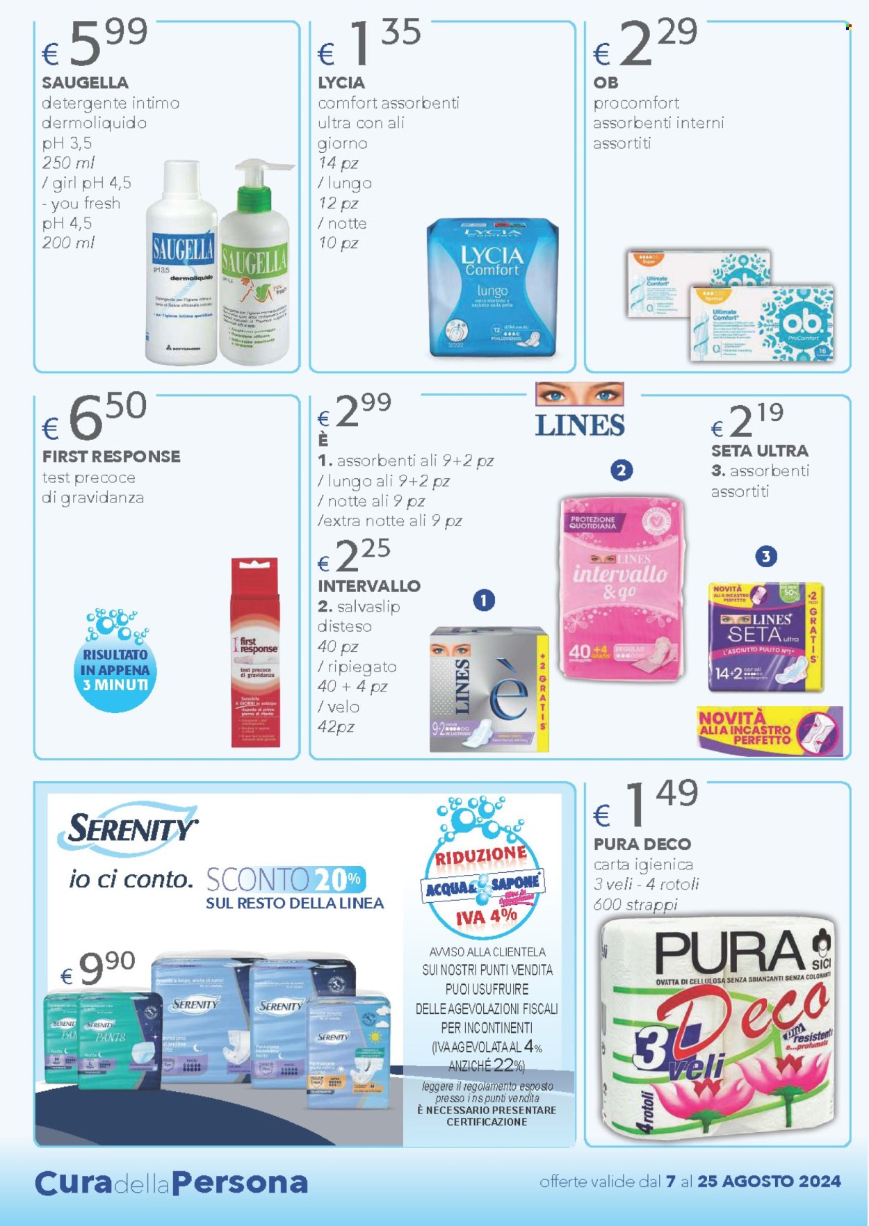 Volantino Acqua & Sapone - 7/8/2024 - 25/8/2024. Pagina 14