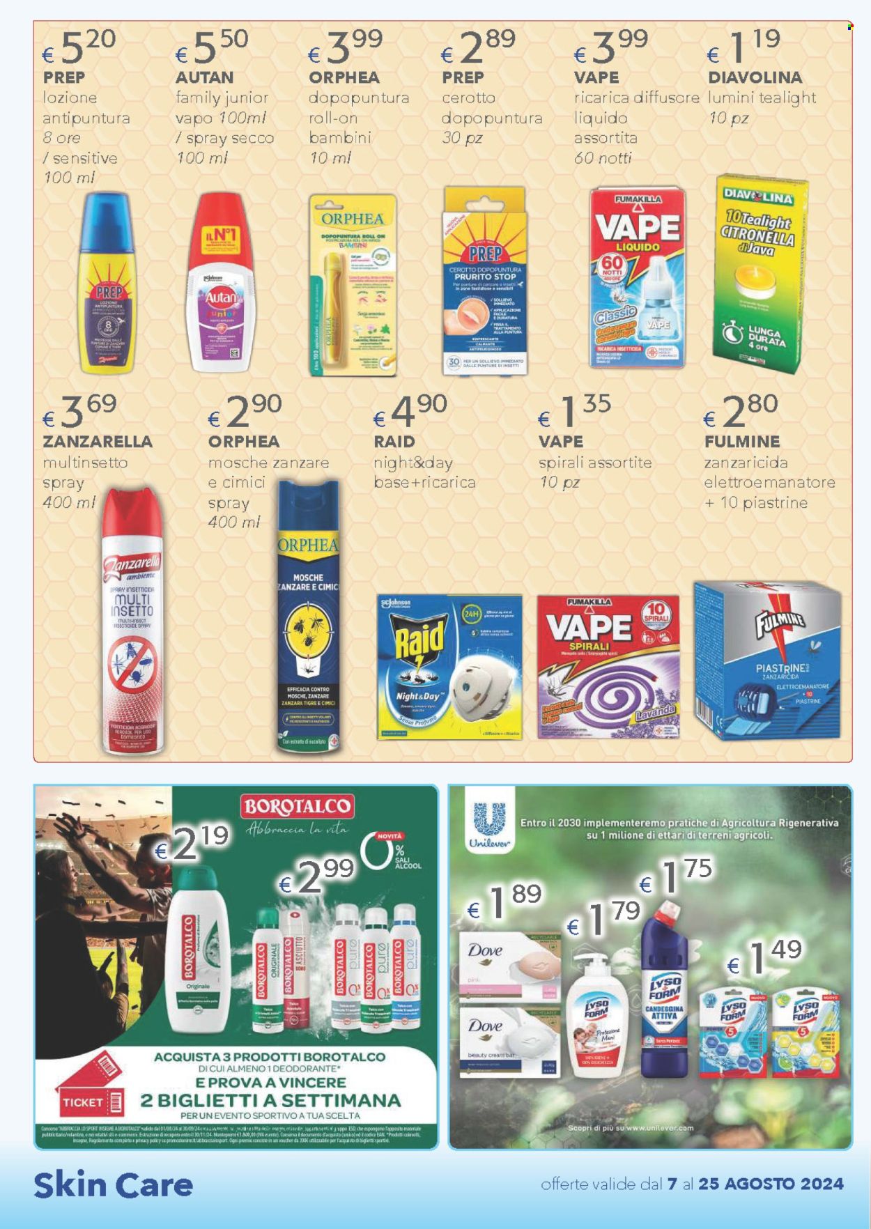 Volantino Acqua & Sapone - 7/8/2024 - 25/8/2024. Pagina 16