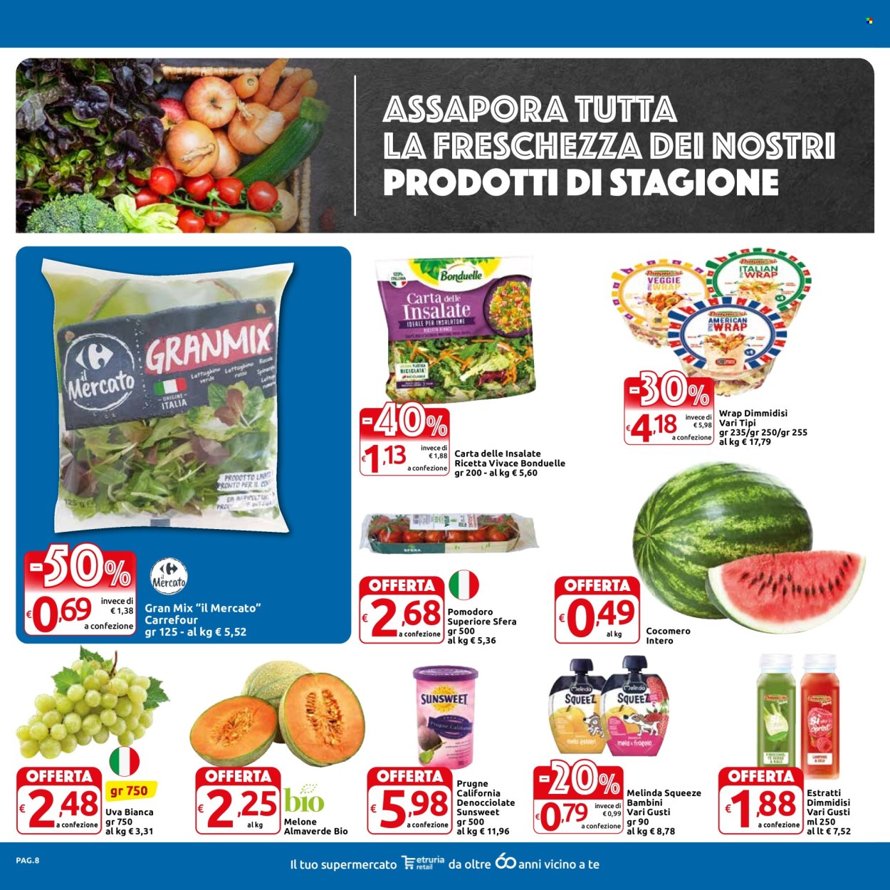 Volantino Carrefour - 6/8/2024 - 18/8/2024. Pagina 8