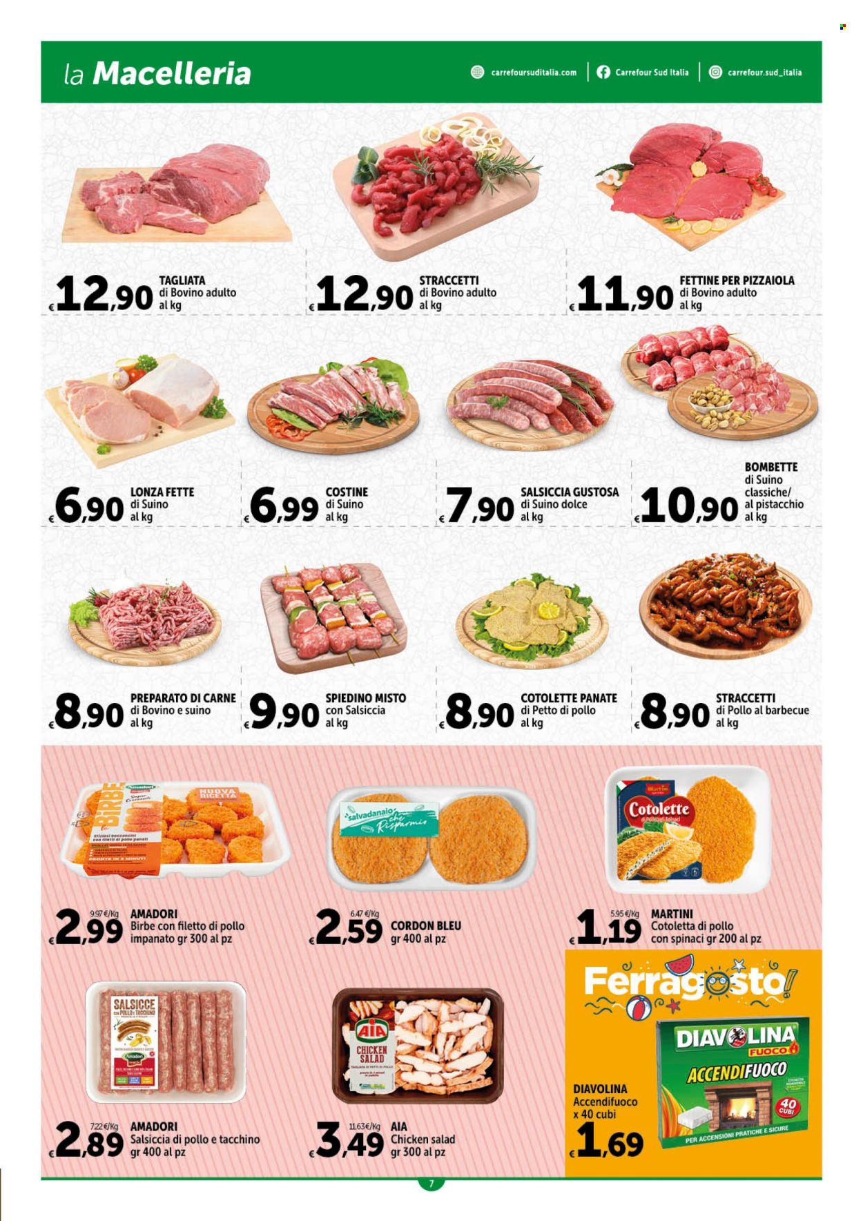 Volantino Carrefour - 8/8/2024 - 17/8/2024. Pagina 7