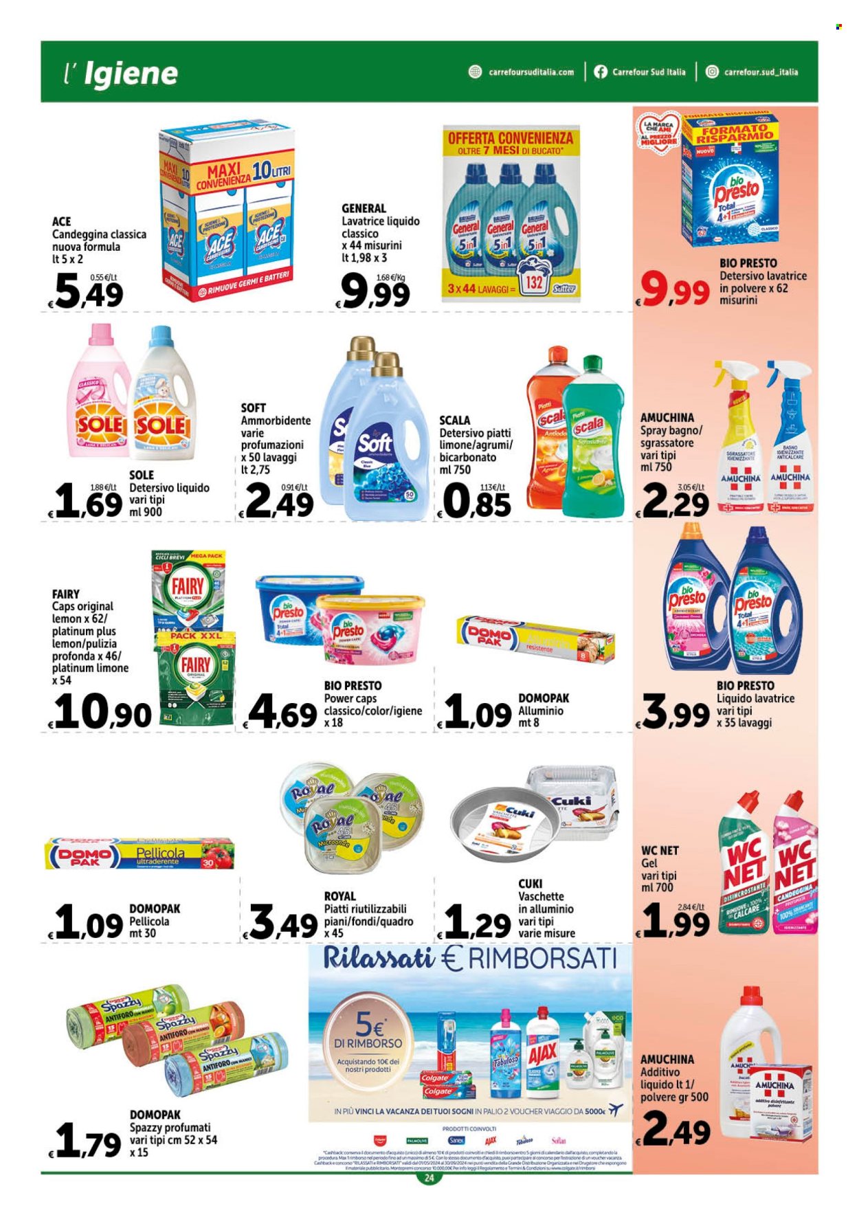 Volantino Carrefour - 8/8/2024 - 17/8/2024. Pagina 24