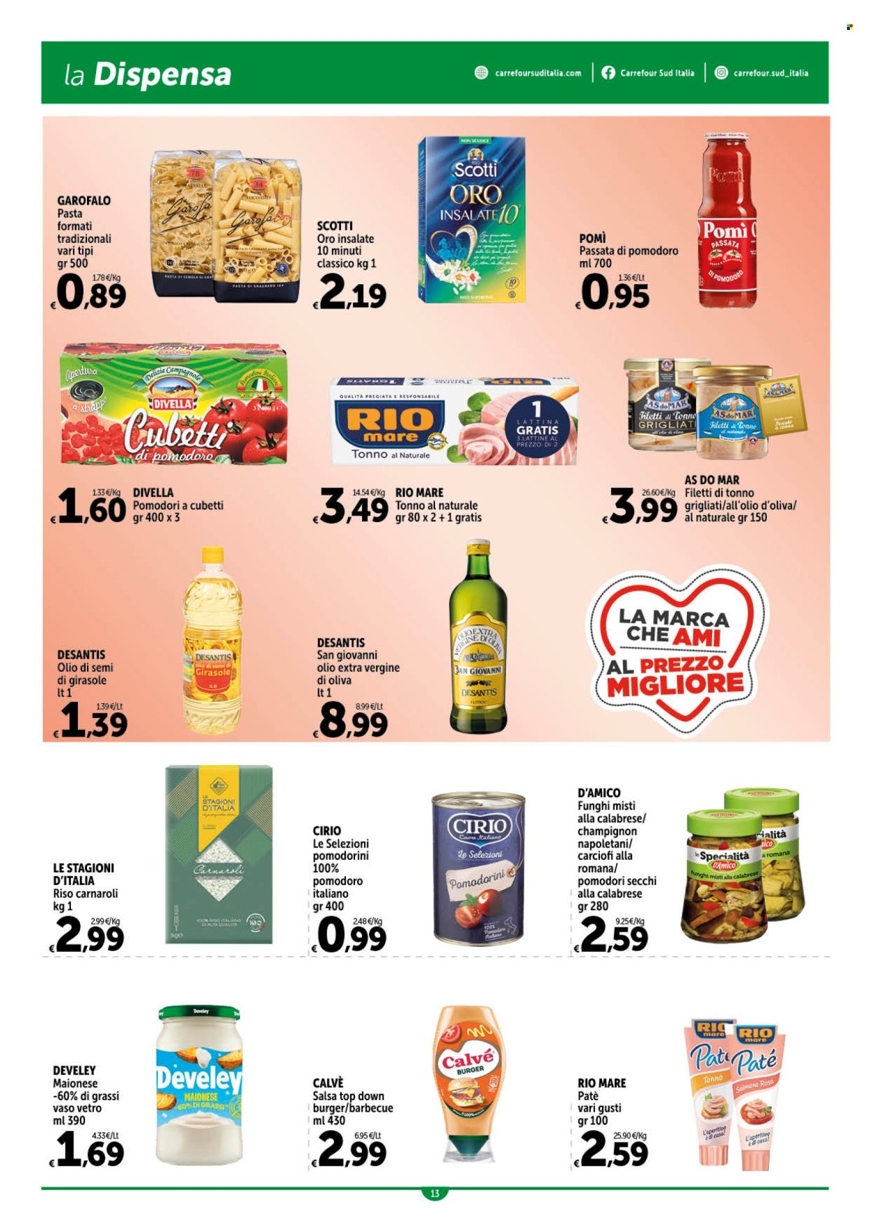 Volantino Carrefour - 8/8/2024 - 17/8/2024. Pagina 13