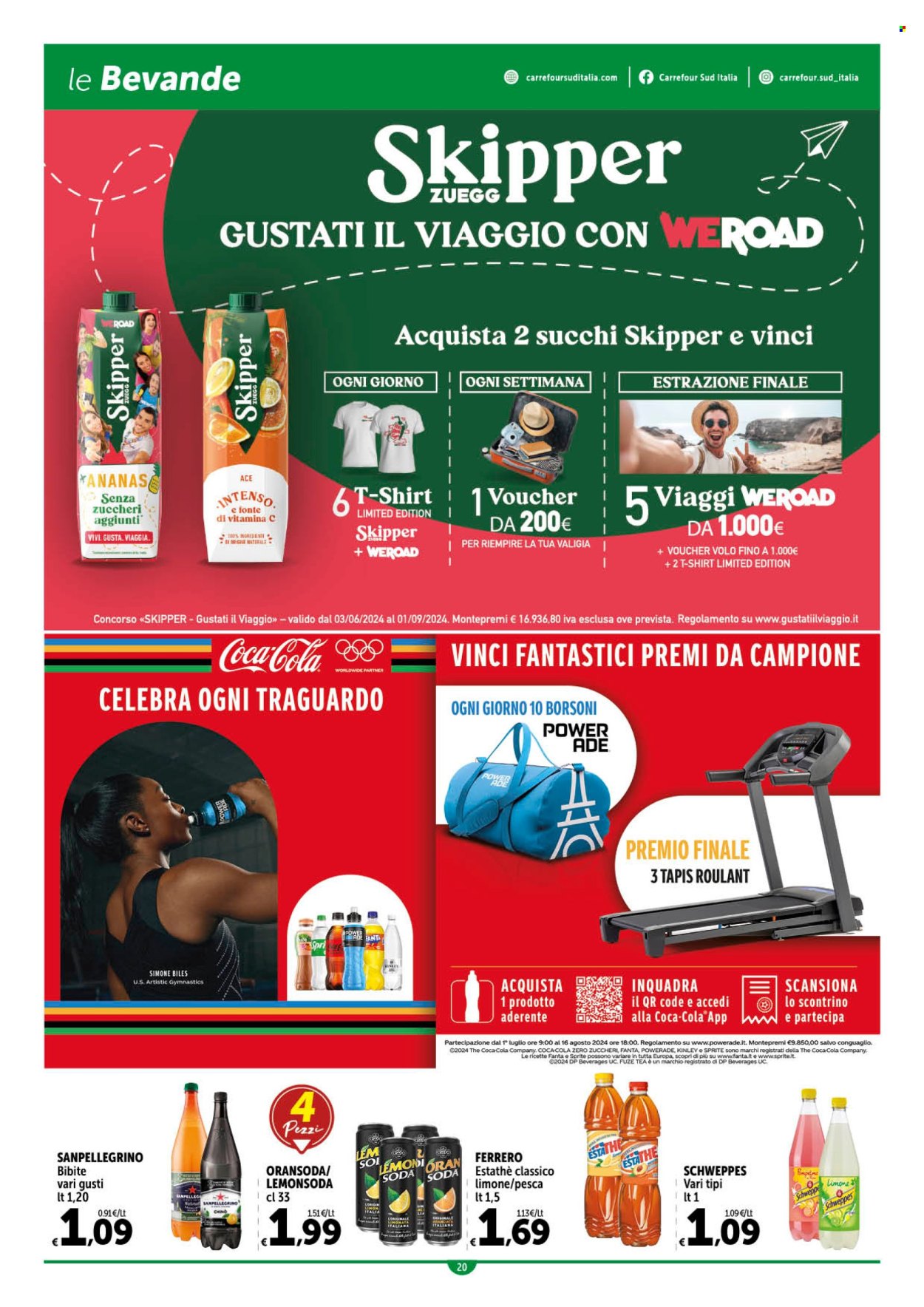 Volantino Carrefour - 8/8/2024 - 17/8/2024. Pagina 20