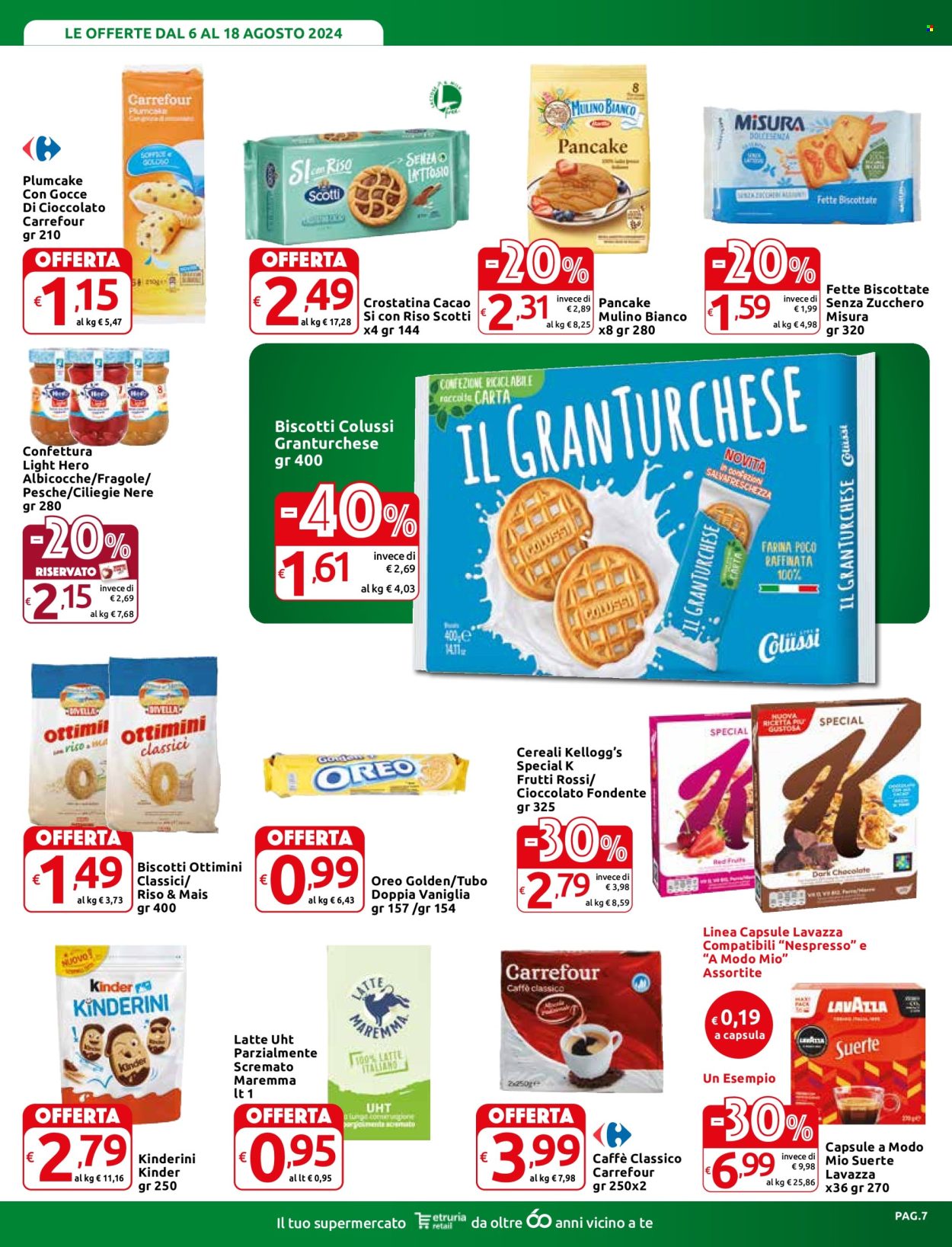 Volantino Carrefour - 6/8/2024 - 18/8/2024. Pagina 7