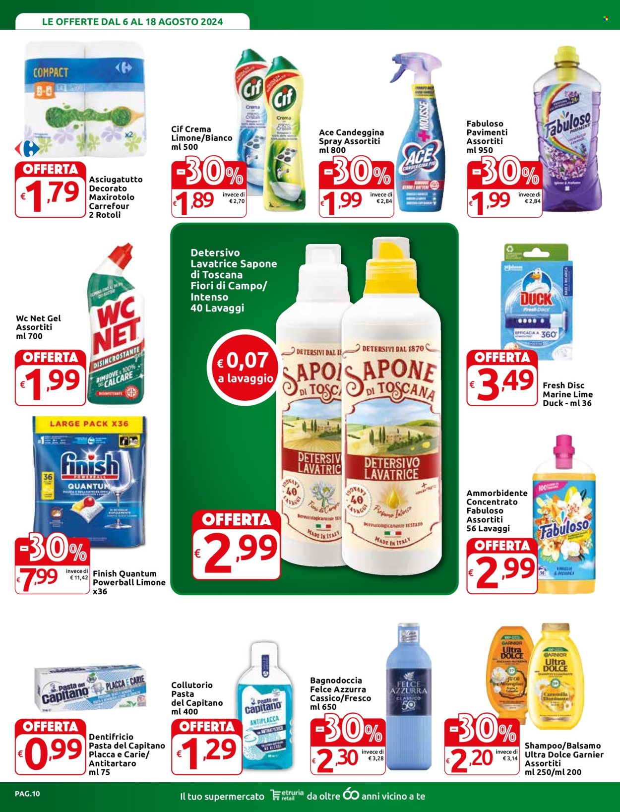 Volantino Carrefour - 6/8/2024 - 18/8/2024. Pagina 10