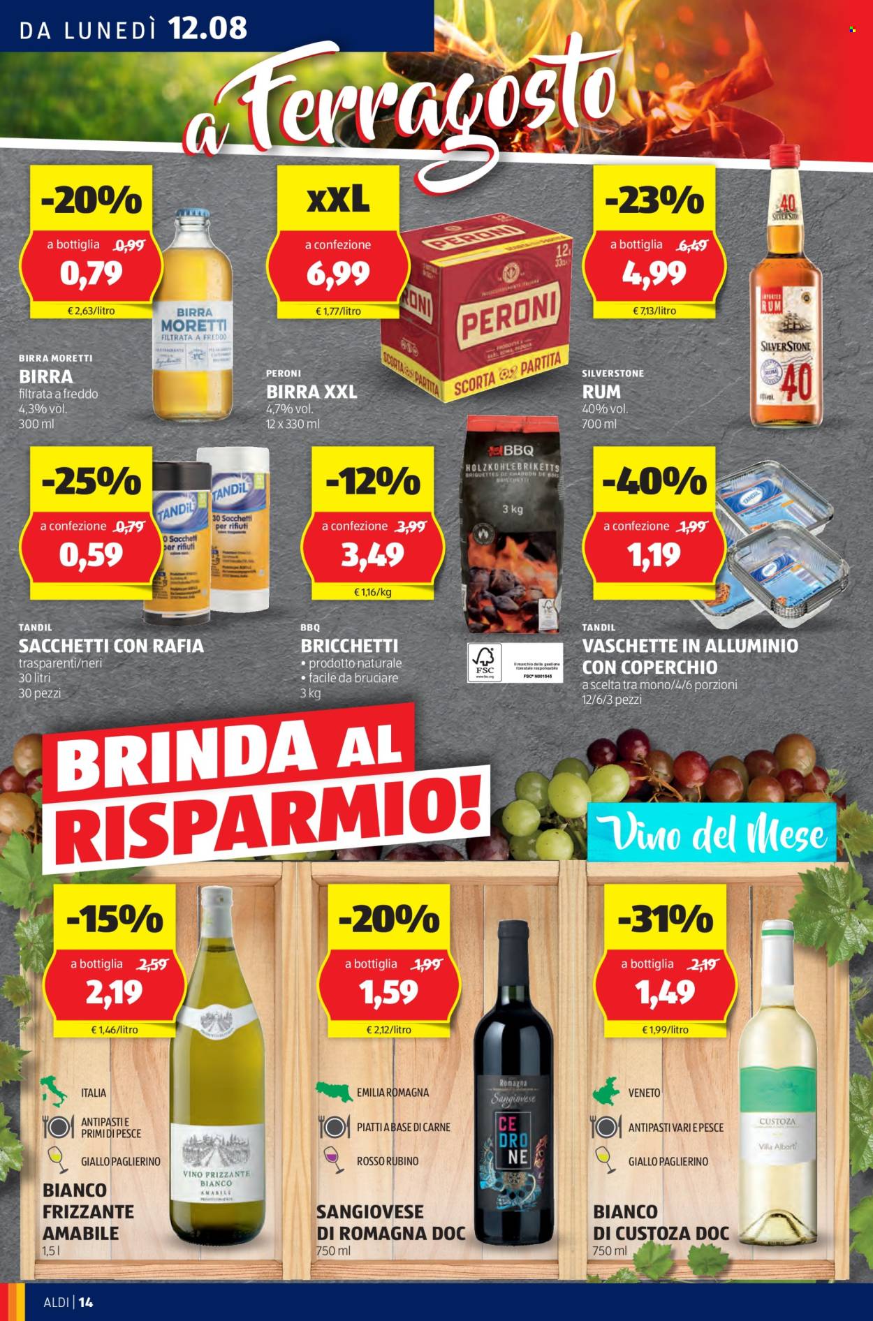 Volantino Aldi - 12/8/2024 - 18/8/2024. Pagina 14