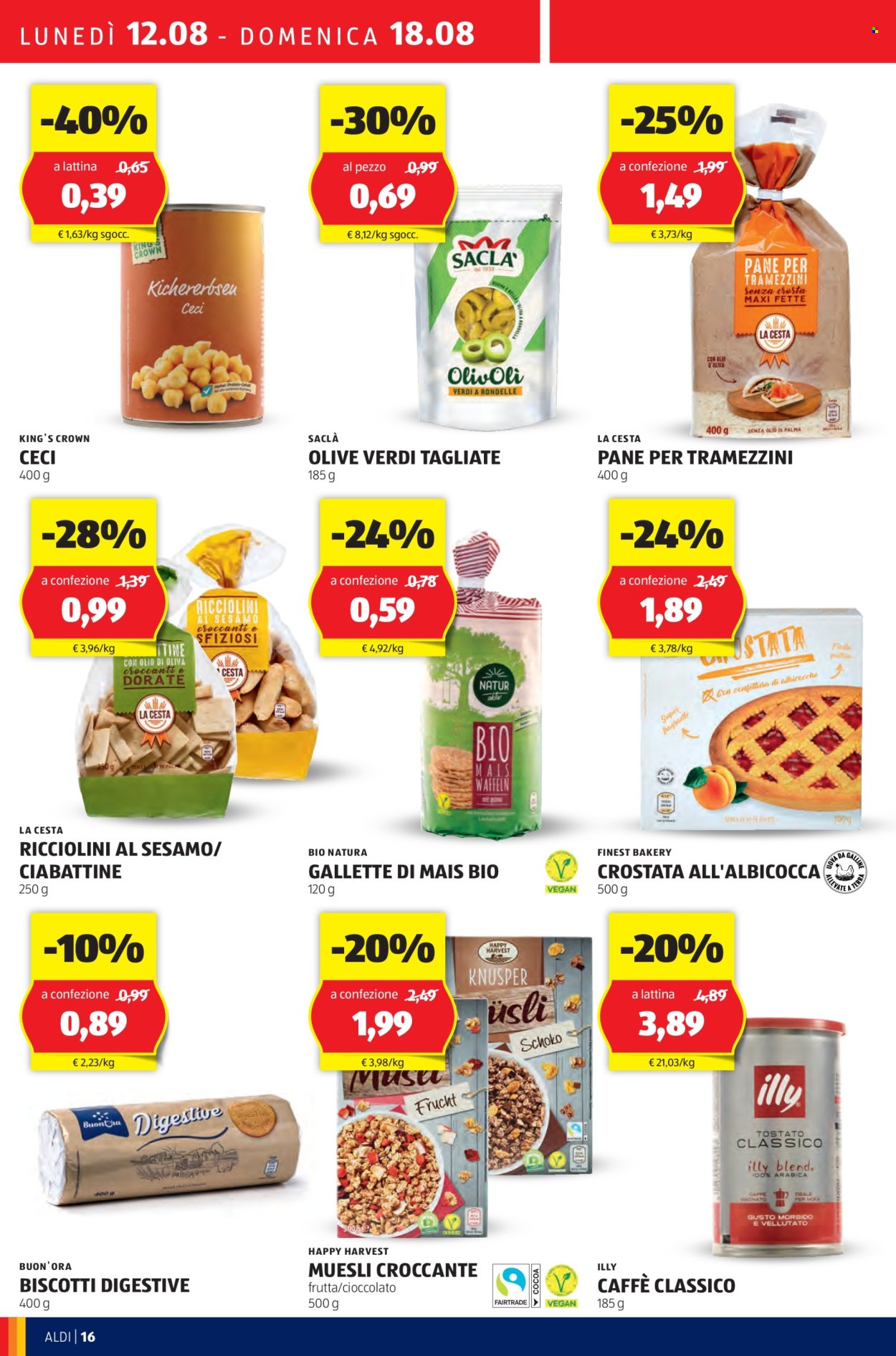 Volantino Aldi - 12/8/2024 - 18/8/2024. Pagina 16