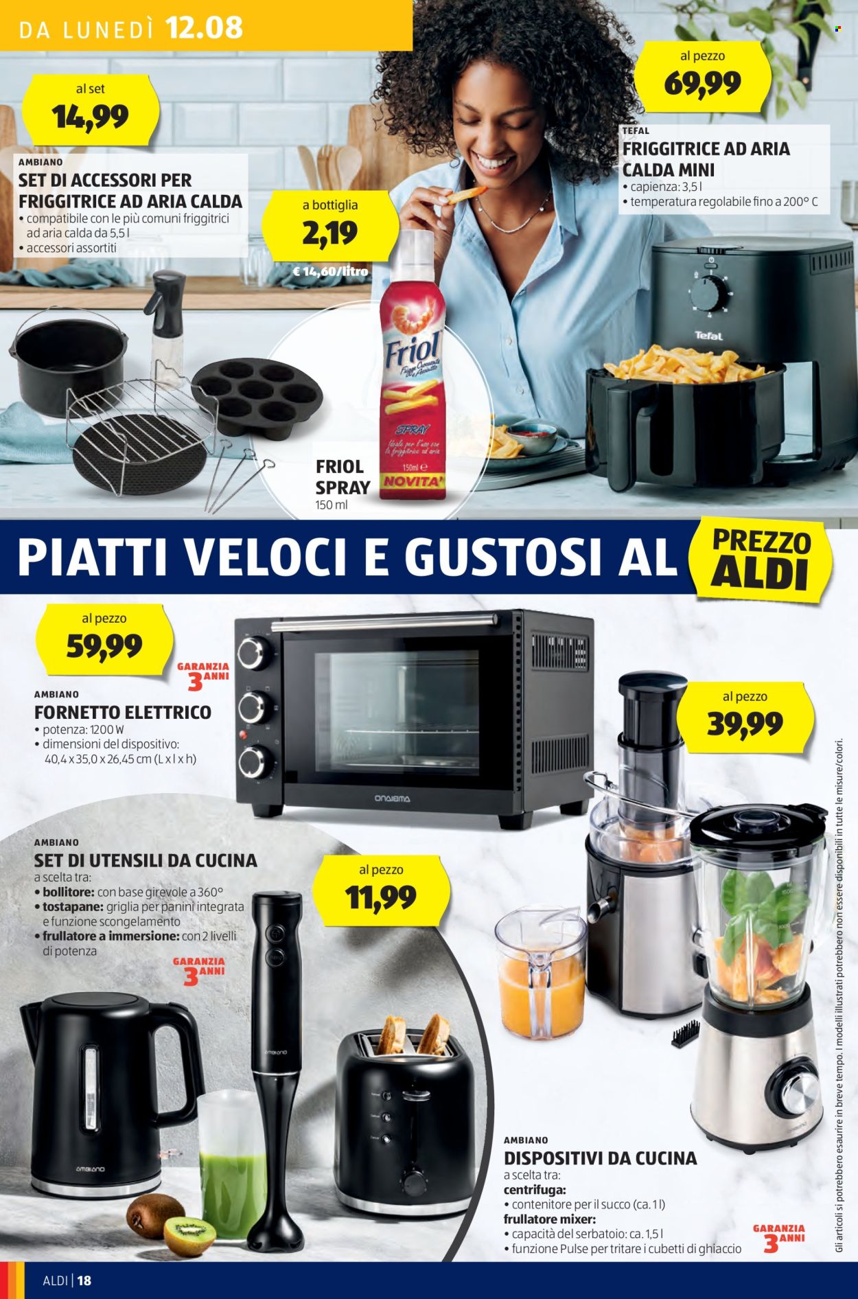 Volantino Aldi - 12/8/2024 - 18/8/2024. Pagina 18