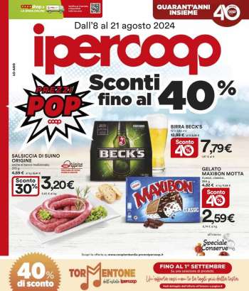Volantino Coop - 8/8/2024 - 21/8/2024.