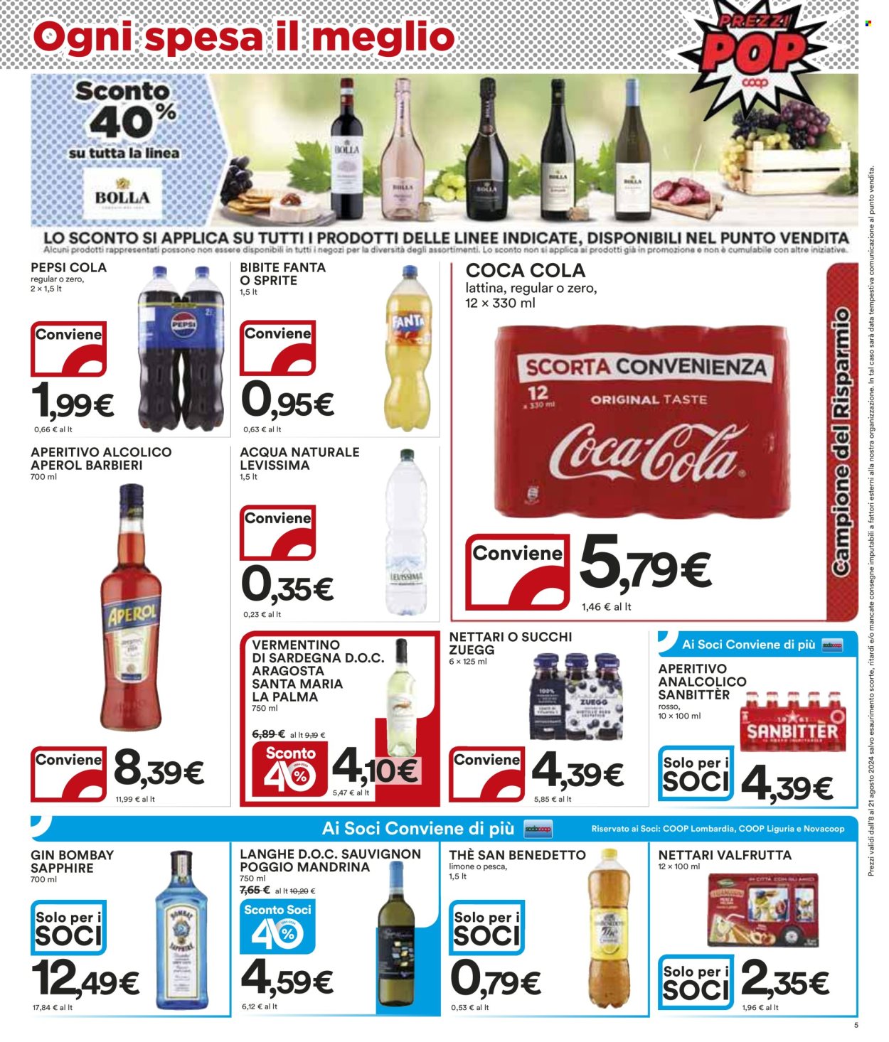 Volantino Coop - 8/8/2024 - 21/8/2024. Pagina 5