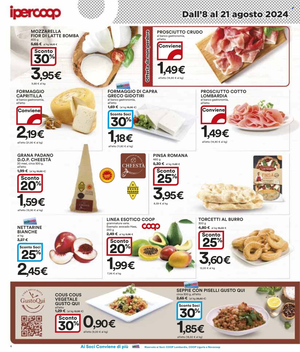 Volantino Coop - 8/8/2024 - 21/8/2024. Pagina 6