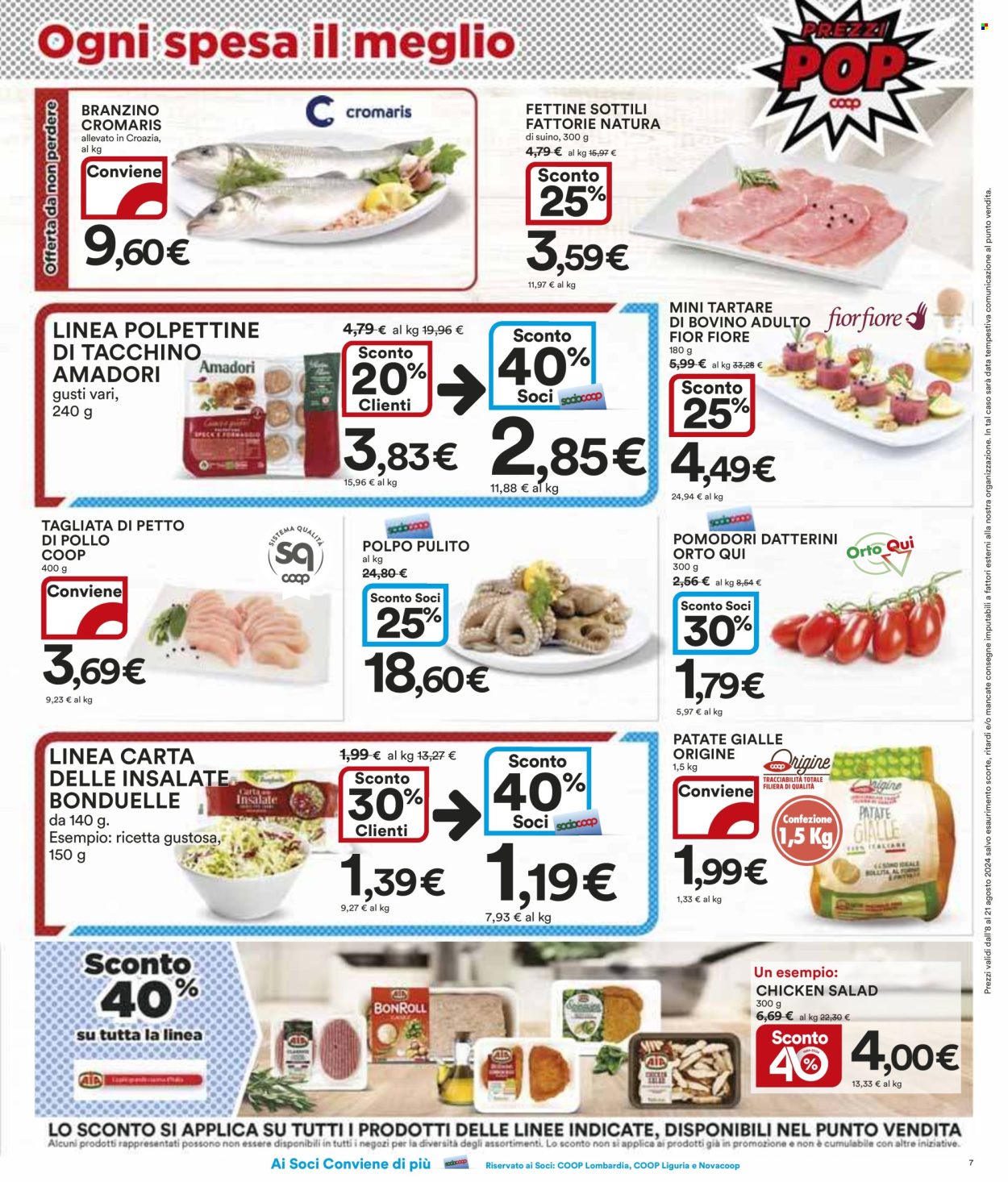 Leták Coop - 8.8.2024 - 21.8.2024. Strana 7