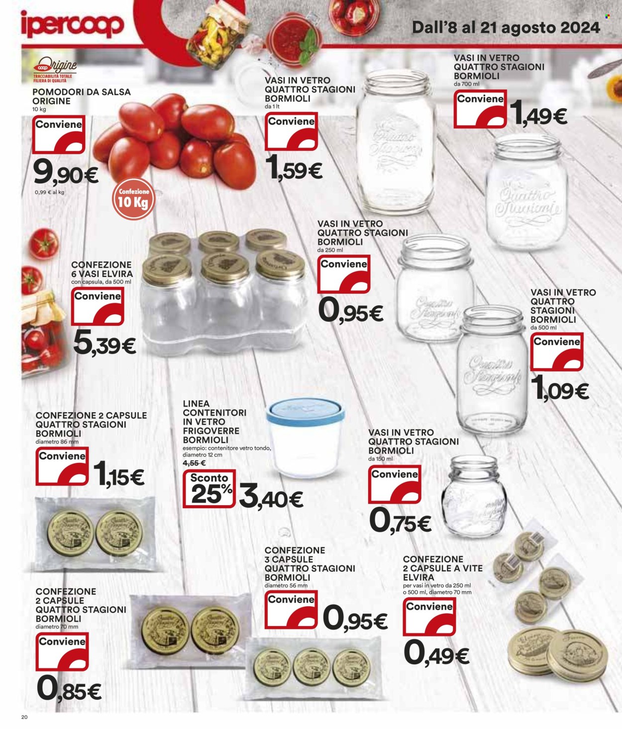 Volantino Coop - 8/8/2024 - 21/8/2024. Pagina 20