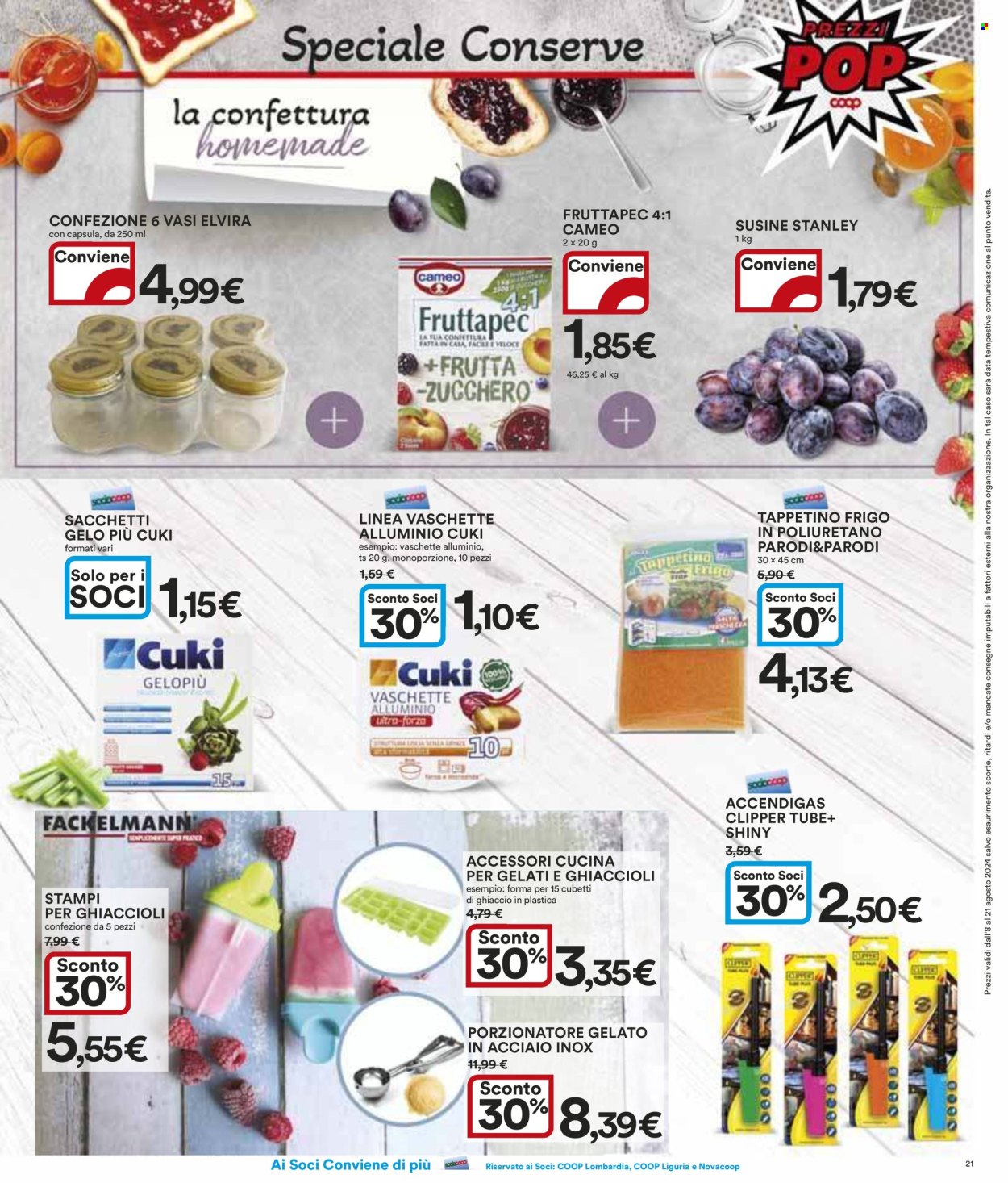 Volantino Coop - 8/8/2024 - 21/8/2024. Pagina 21