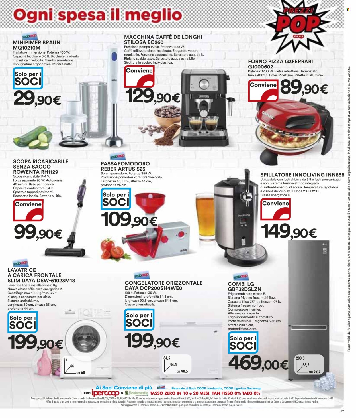 Volantino Coop - 8/8/2024 - 21/8/2024. Pagina 27