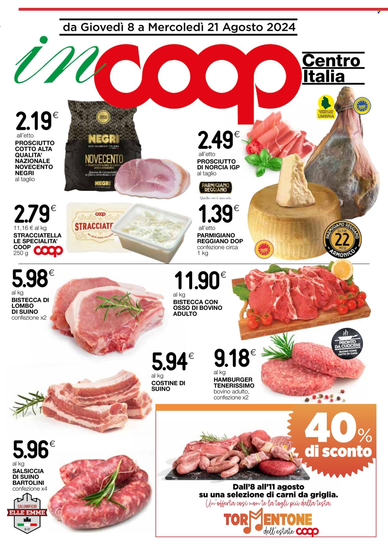 Leták Coop - 8.8.2024 - 21.8.2024. Strana 1
