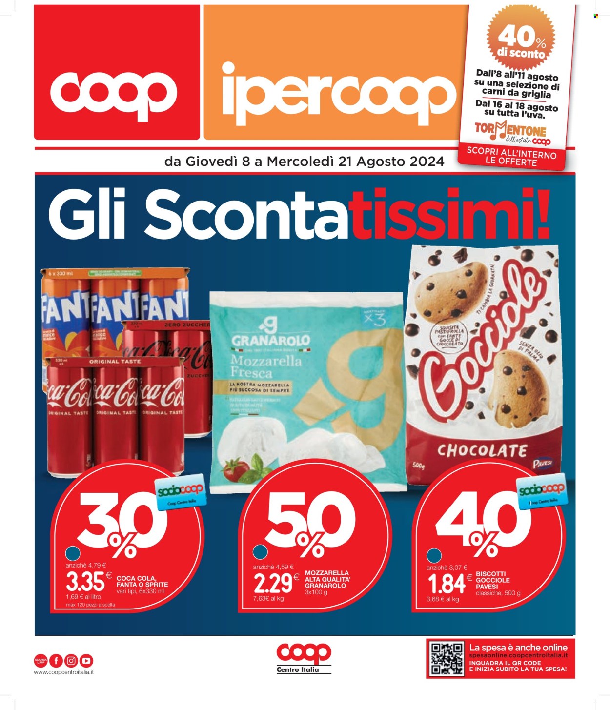 Leták Coop - 8.8.2024 - 21.8.2024. Strana 1