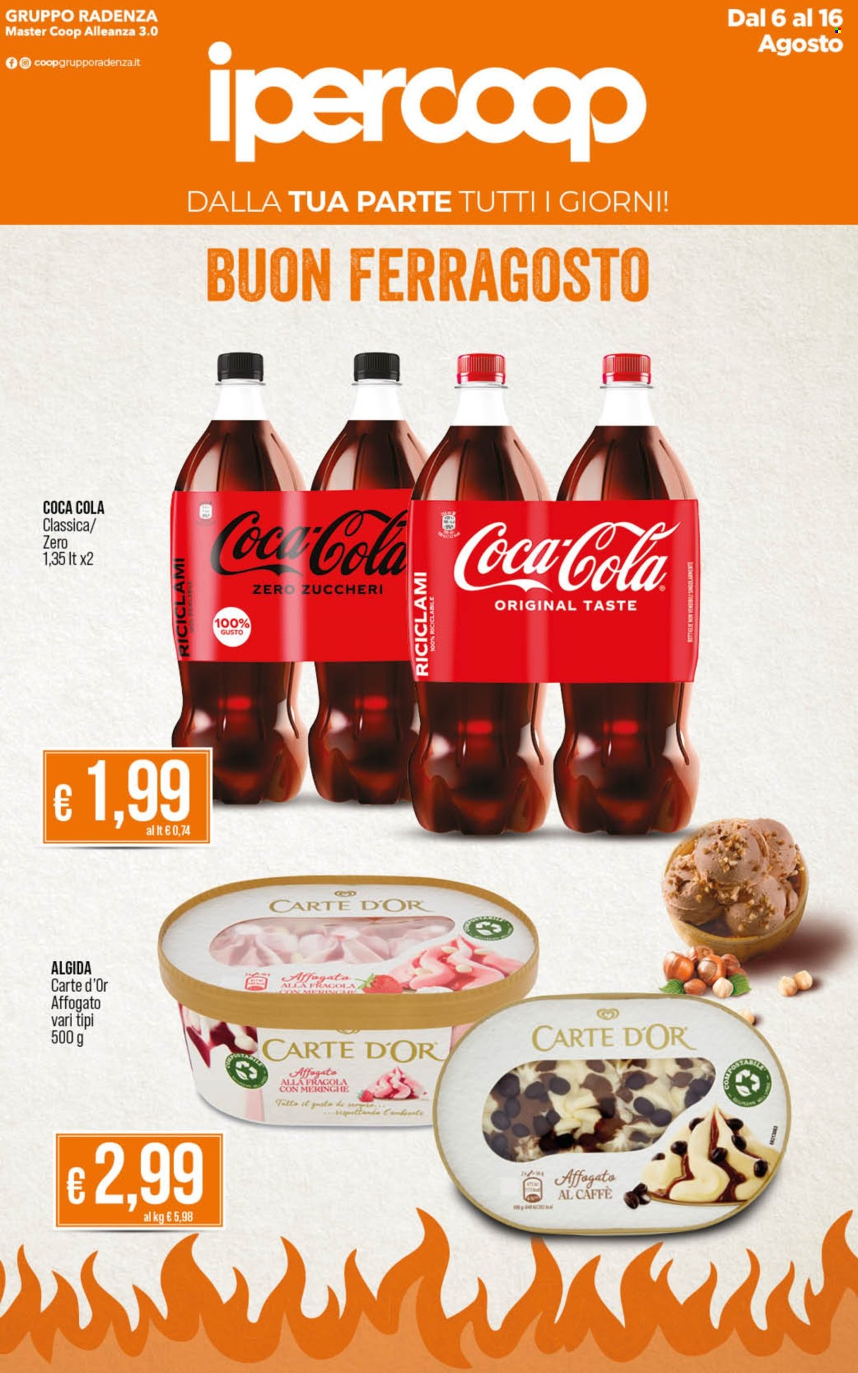 Volantino Coop - 6/8/2024 - 16/8/2024. Pagina 1