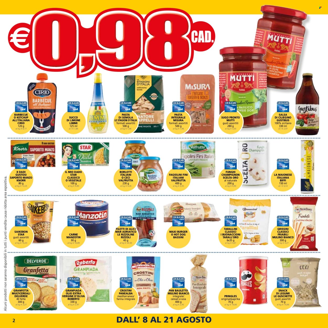 Volantino Il Gigante - 8/8/2024 - 21/8/2024. Pagina 2