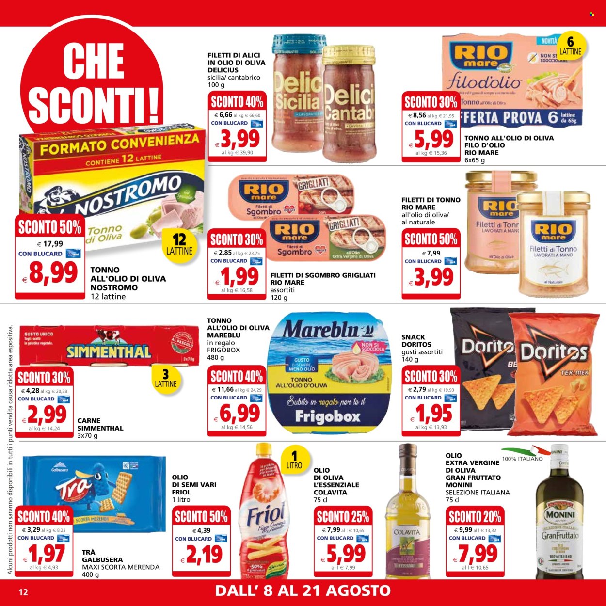 Volantino Il Gigante - 8/8/2024 - 21/8/2024. Pagina 12