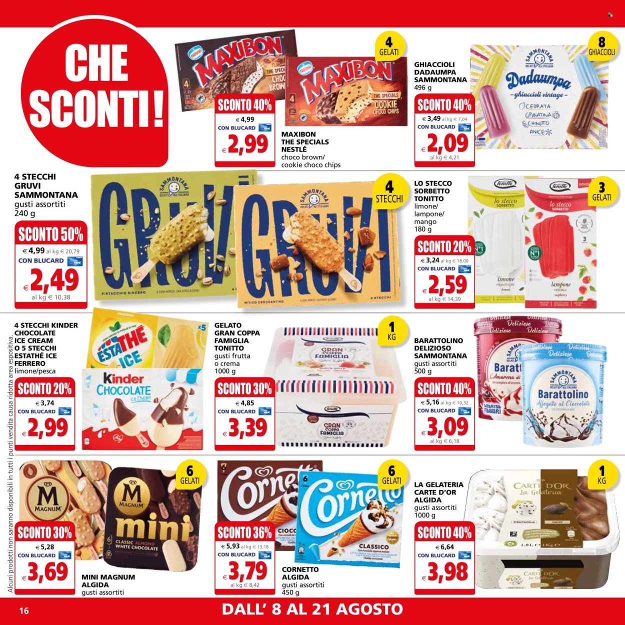 Volantino Il Gigante - 8/8/2024 - 21/8/2024. Pagina 16