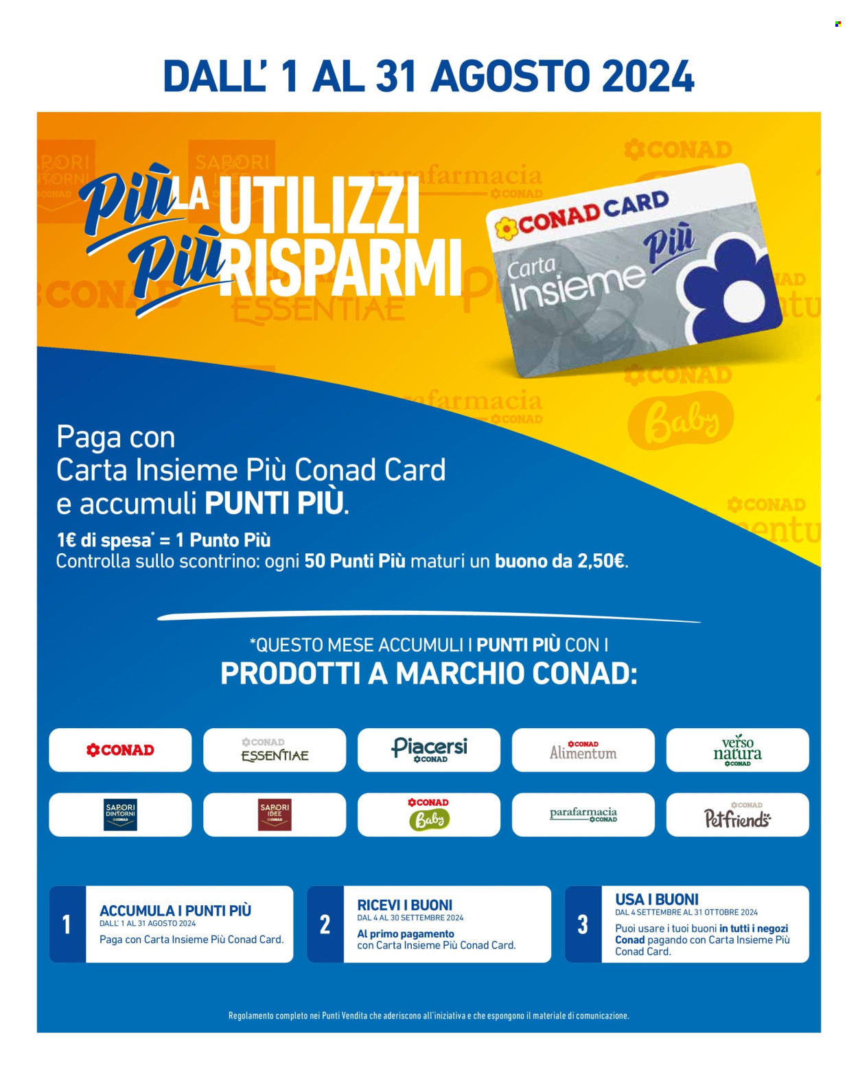 Volantino Conad City - 9/8/2024 - 15/8/2024. Pagina 12