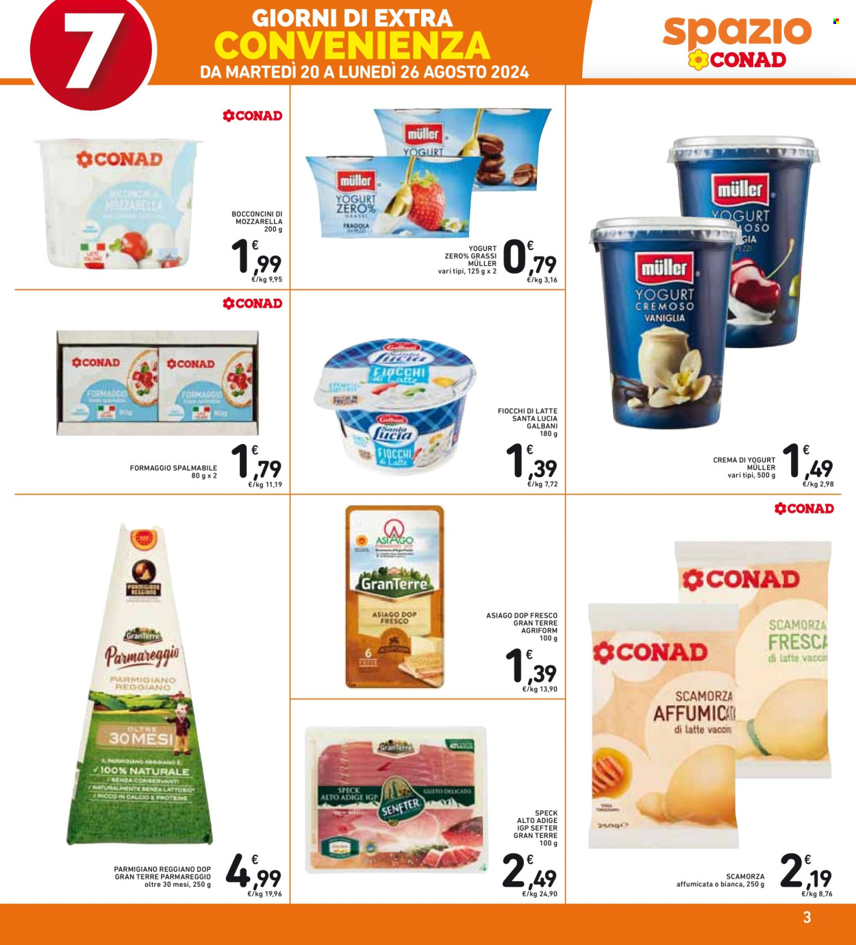 Volantino Spazio Conad - 20/8/2024 - 26/8/2024. Pagina 3
