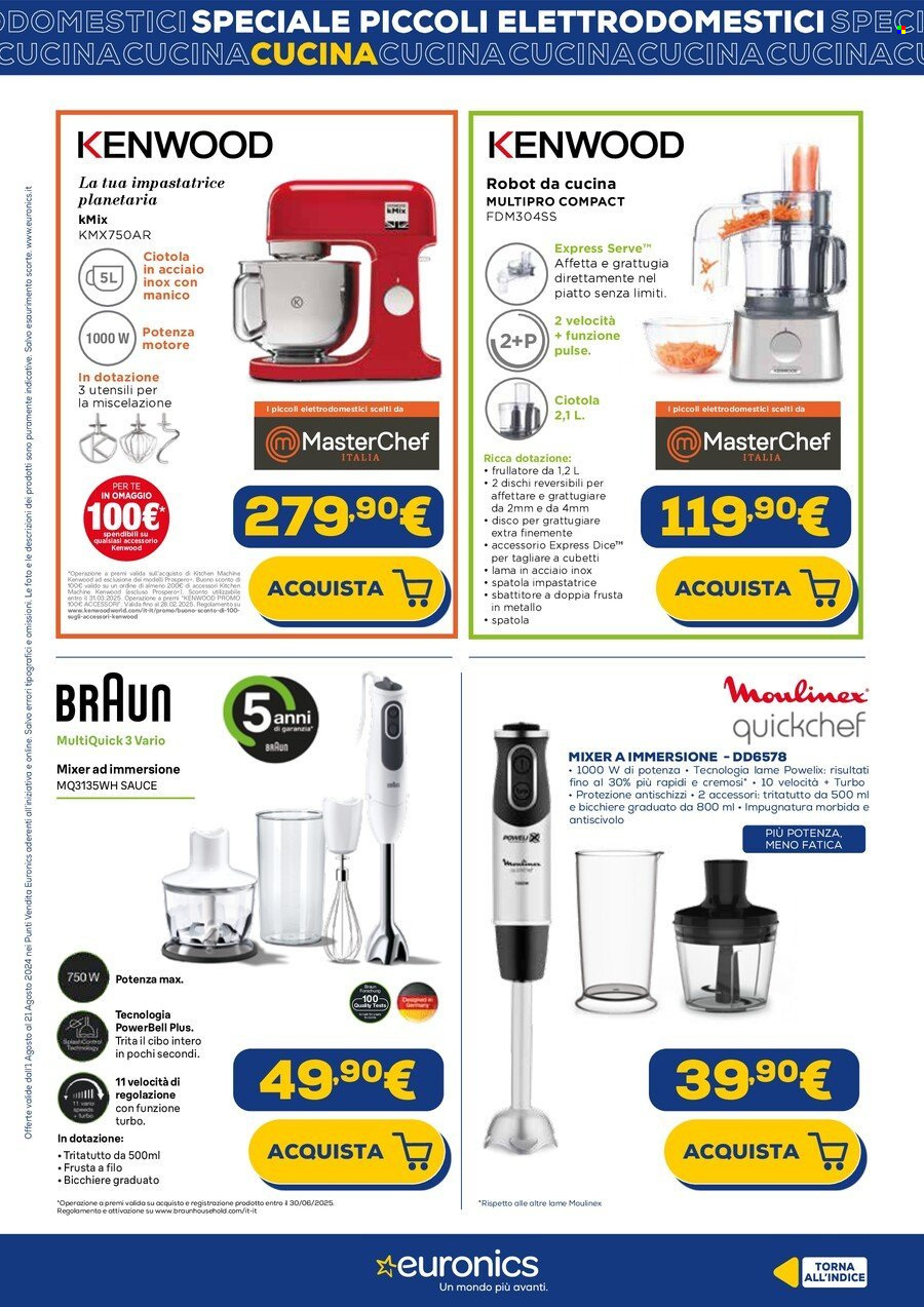 Volantino Euronics - 1/8/2024 - 21/8/2024. Pagina 11