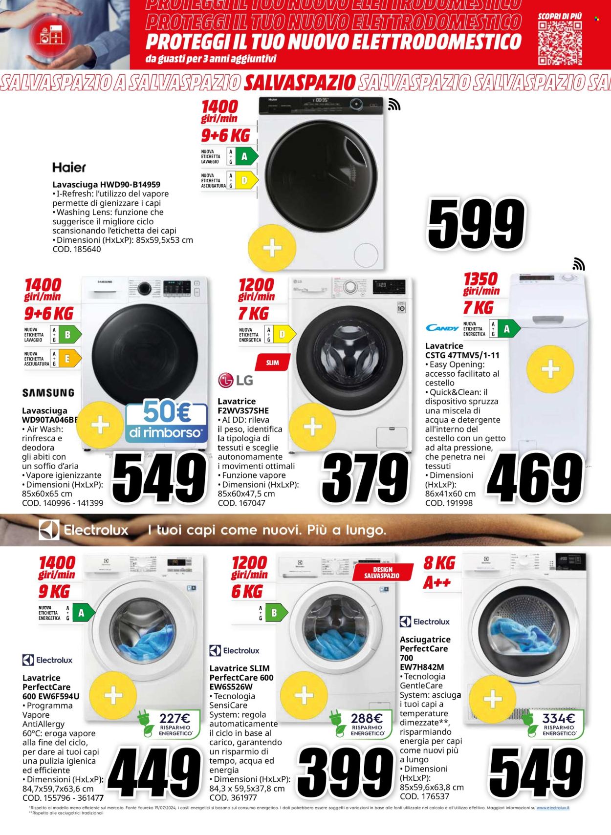 Volantino MediaWorld - 8/8/2024 - 25/8/2024. Pagina 7