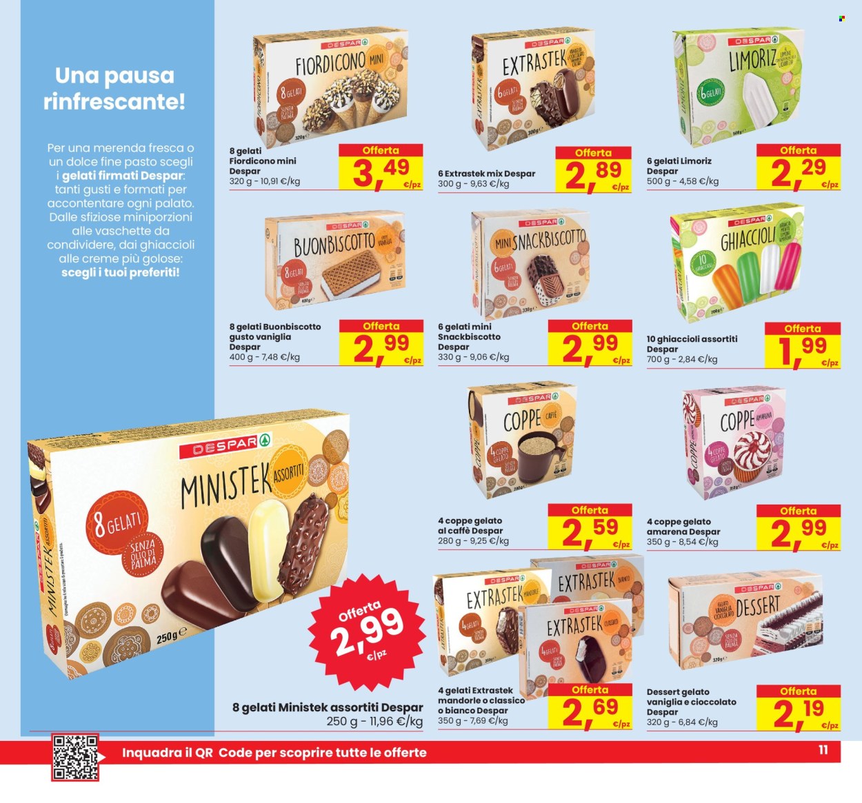 Volantino Eurospar - 8/8/2024 - 21/8/2024. Pagina 11