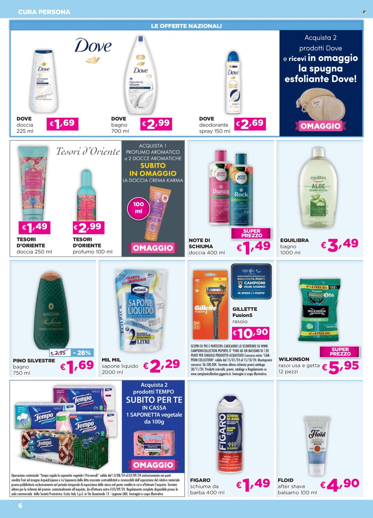 Leták Acqua & Sapone - 13.8.2024 - 3.9.2024. Strana 6