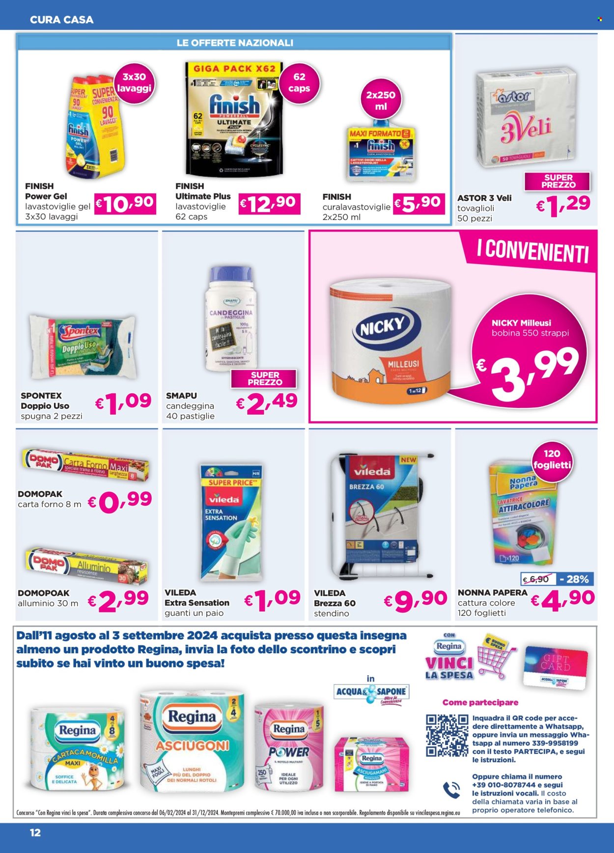 Leták Acqua & Sapone - 13.8.2024 - 3.9.2024. Strana 12