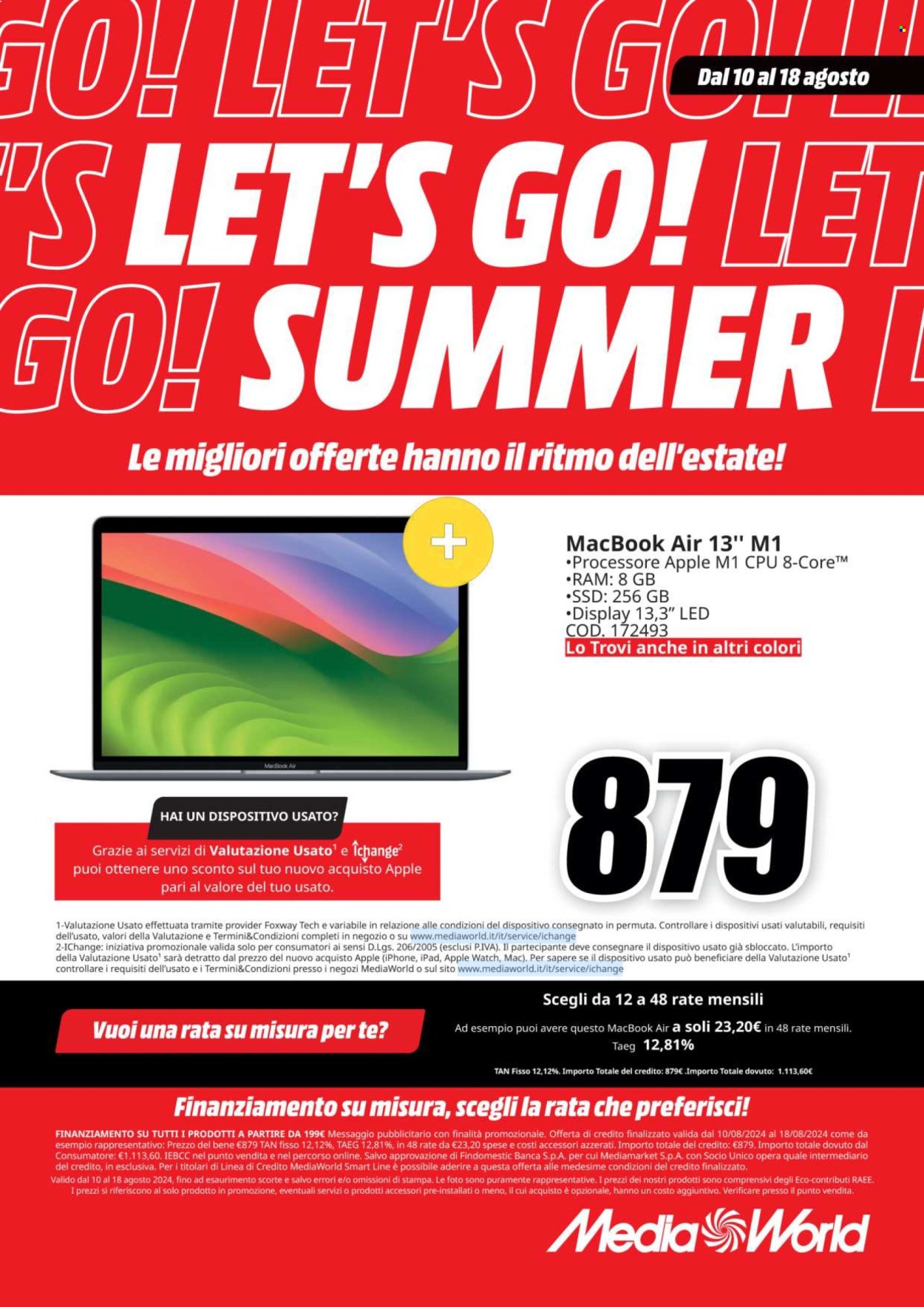 Volantino MediaWorld - 10/8/2024 - 18/8/2024. Pagina 13