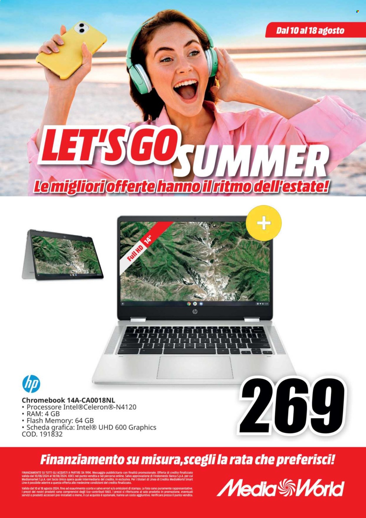 Volantino MediaWorld - 10/8/2024 - 18/8/2024. Pagina 14