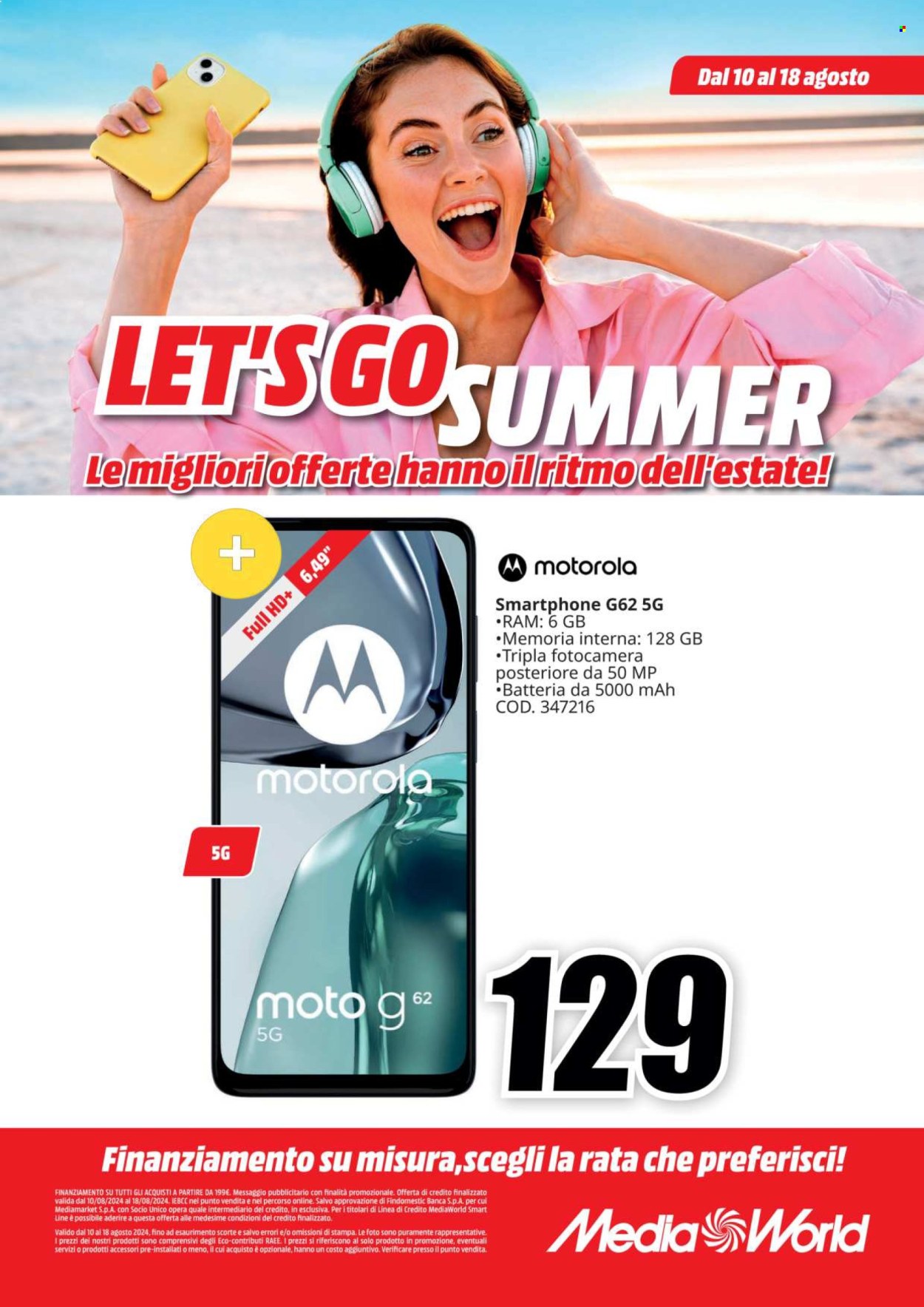Volantino MediaWorld - 10/8/2024 - 18/8/2024. Pagina 21