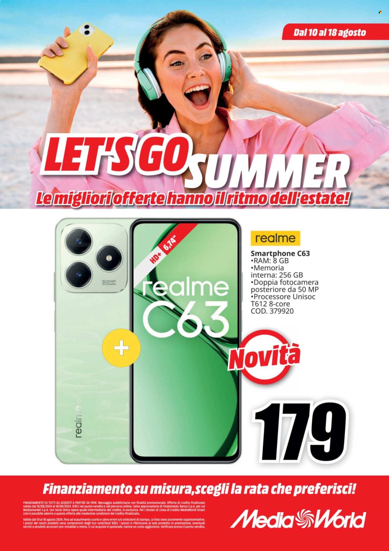Volantino MediaWorld - 10/8/2024 - 18/8/2024. Pagina 23