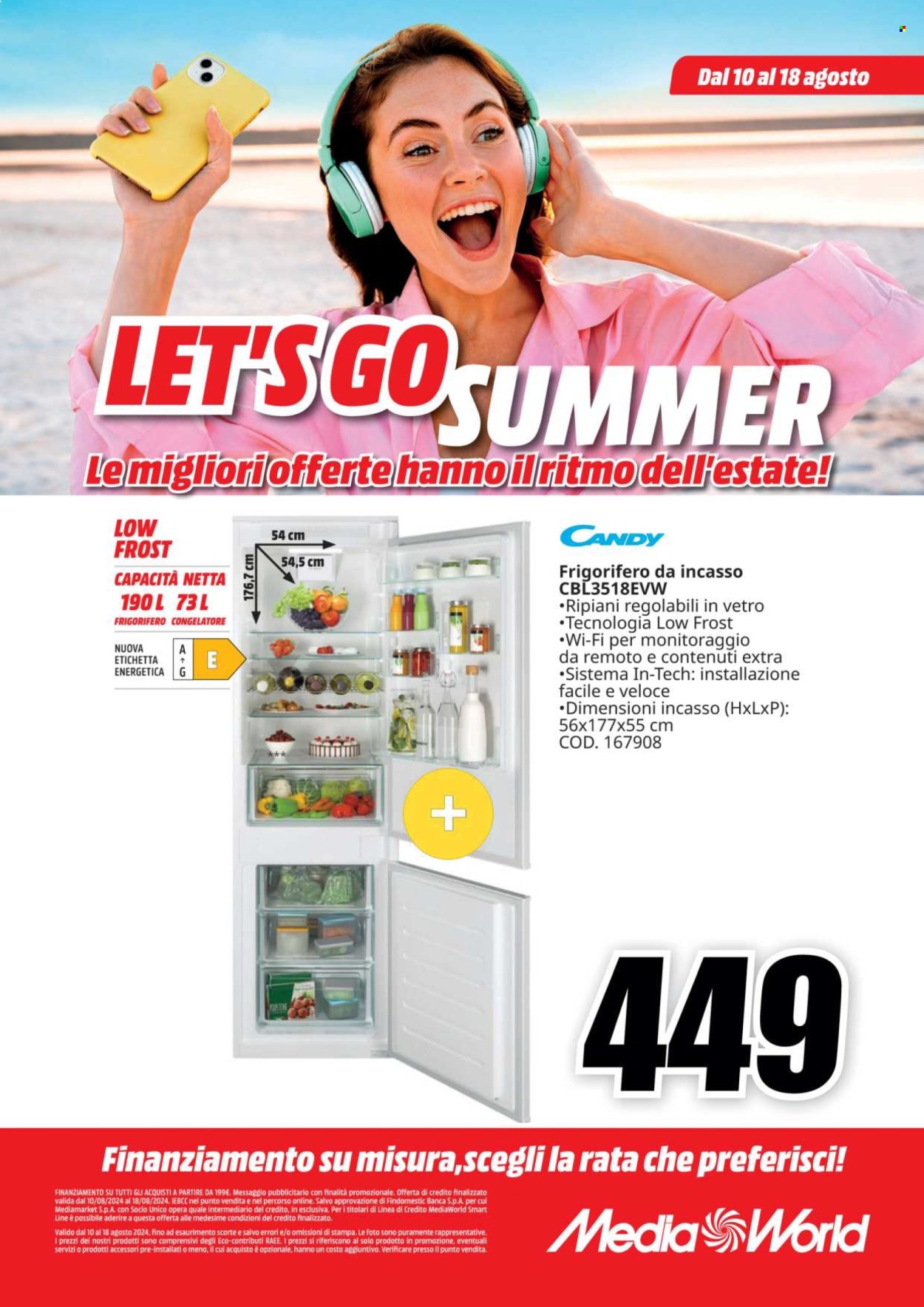 Volantino MediaWorld - 10/8/2024 - 18/8/2024. Pagina 40