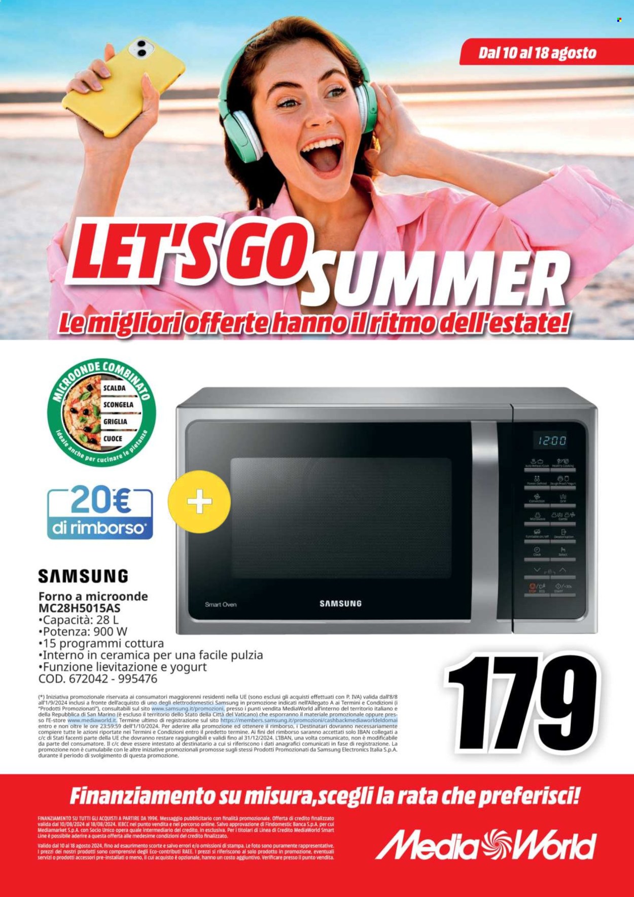Volantino MediaWorld - 10/8/2024 - 18/8/2024. Pagina 41