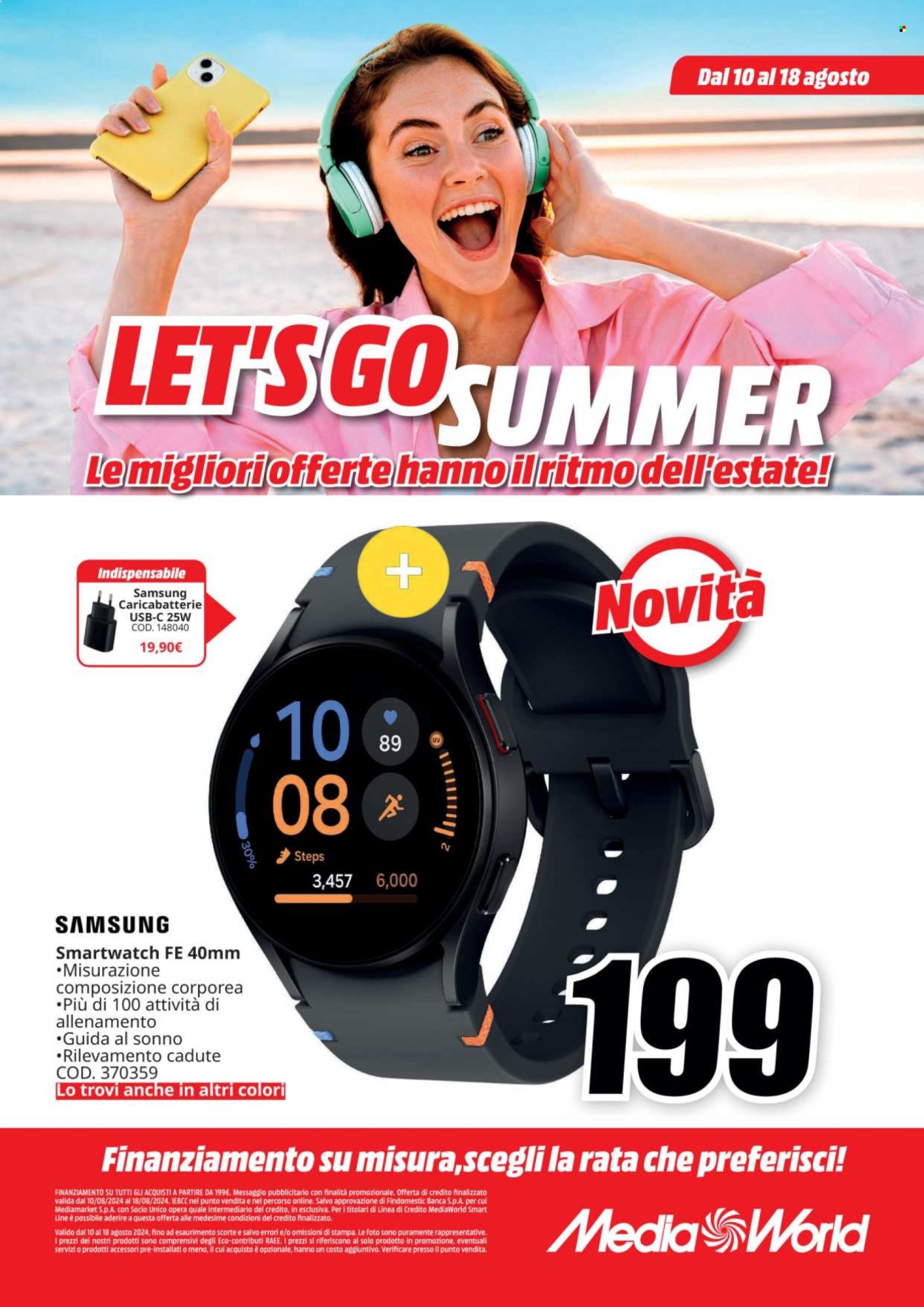 Volantino MediaWorld - 10/8/2024 - 18/8/2024. Pagina 43