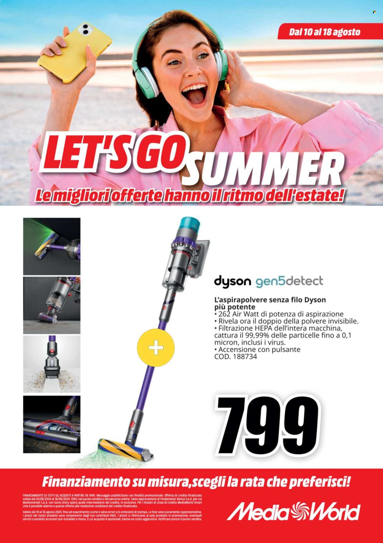 Volantino MediaWorld - 10/8/2024 - 18/8/2024. Pagina 46