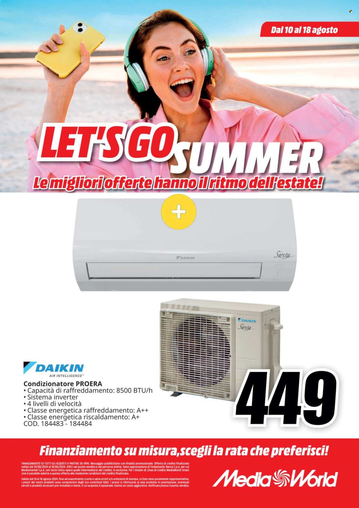 Volantino MediaWorld - 10/8/2024 - 18/8/2024. Pagina 48