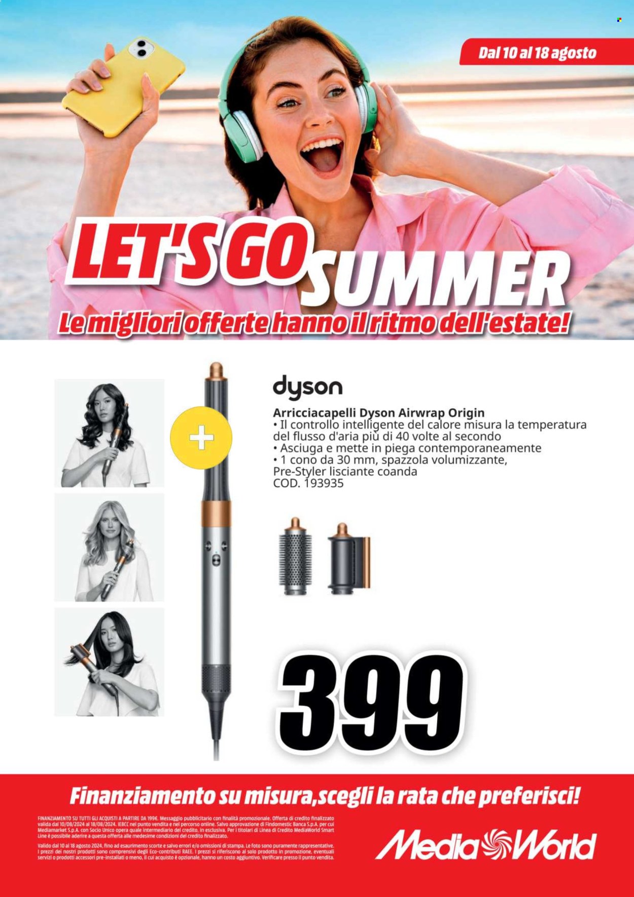 Volantino MediaWorld - 10/8/2024 - 18/8/2024. Pagina 49