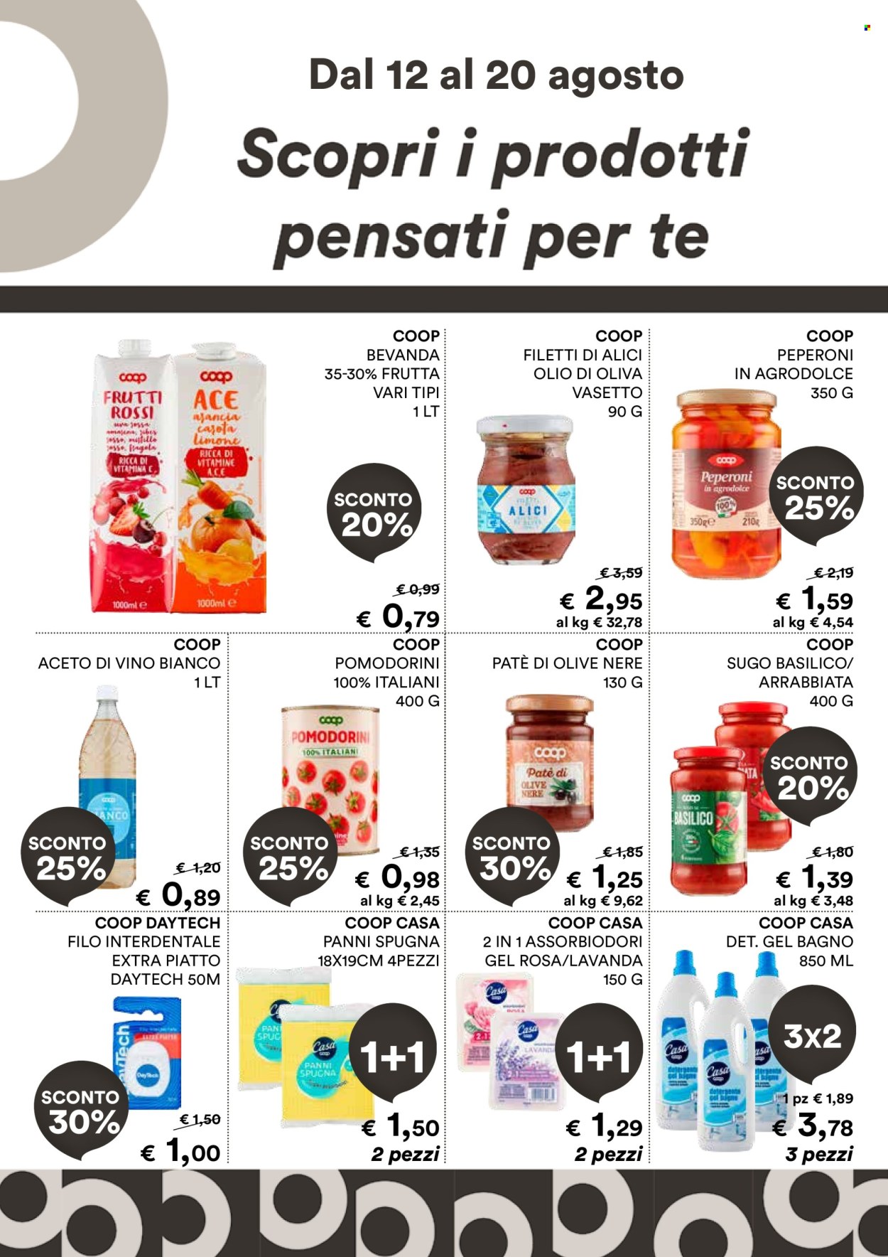 Volantino Coop - 12/8/2024 - 20/8/2024. Pagina 21