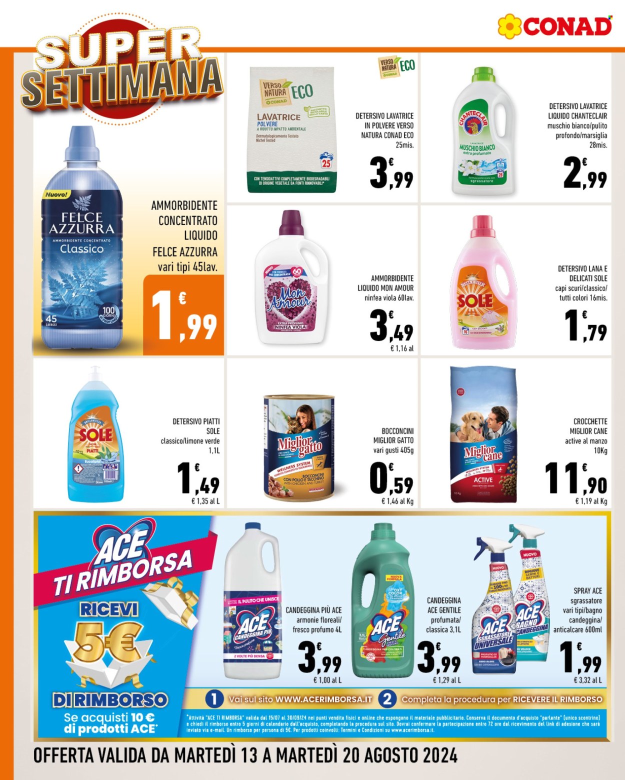 Volantino Conad - 13/8/2024 - 20/8/2024. Pagina 8
