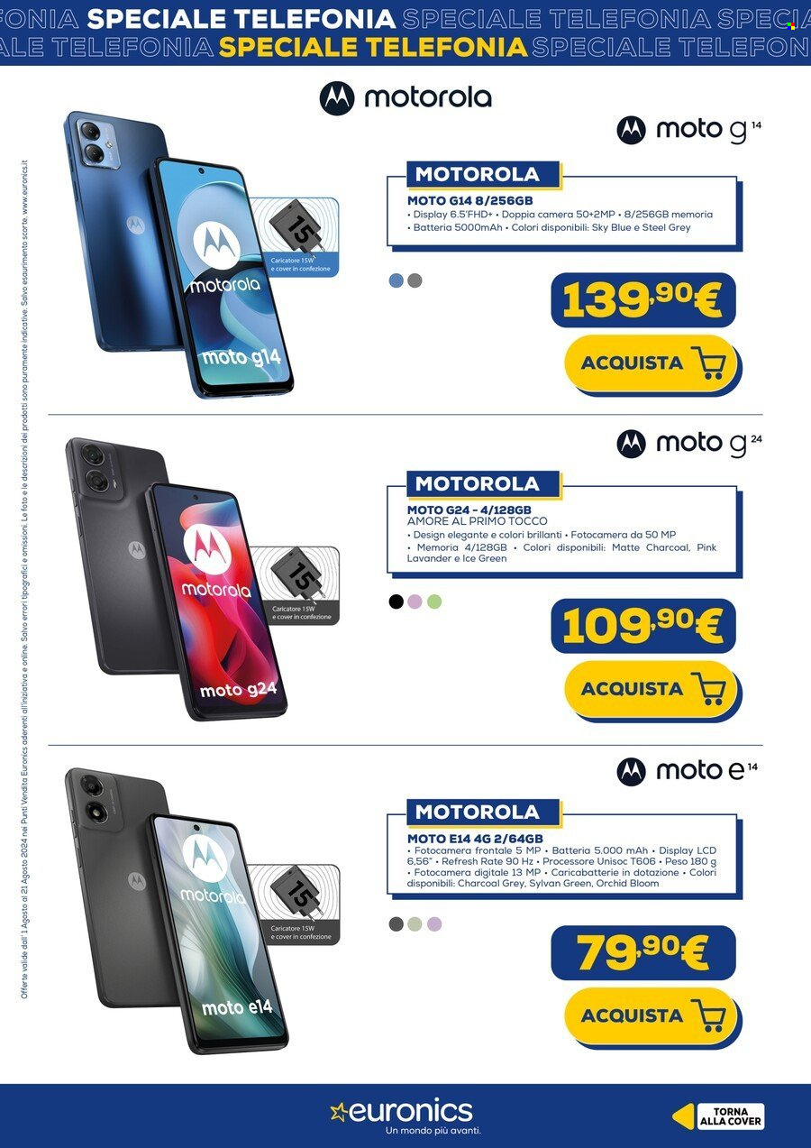 Volantino Euronics - 6/8/2024 - 22/8/2024. Pagina 6