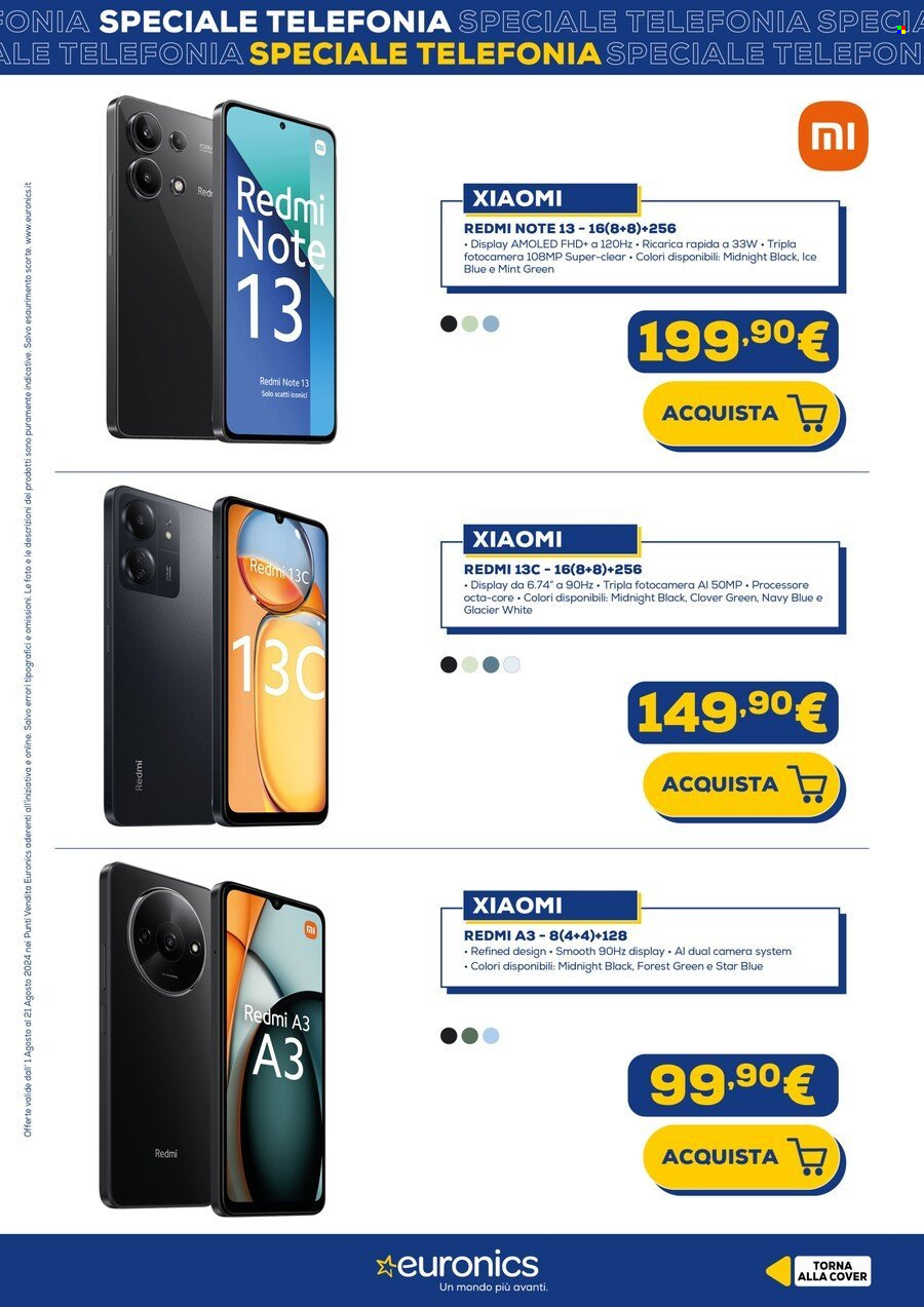 Volantino Euronics - 6/8/2024 - 22/8/2024. Pagina 14