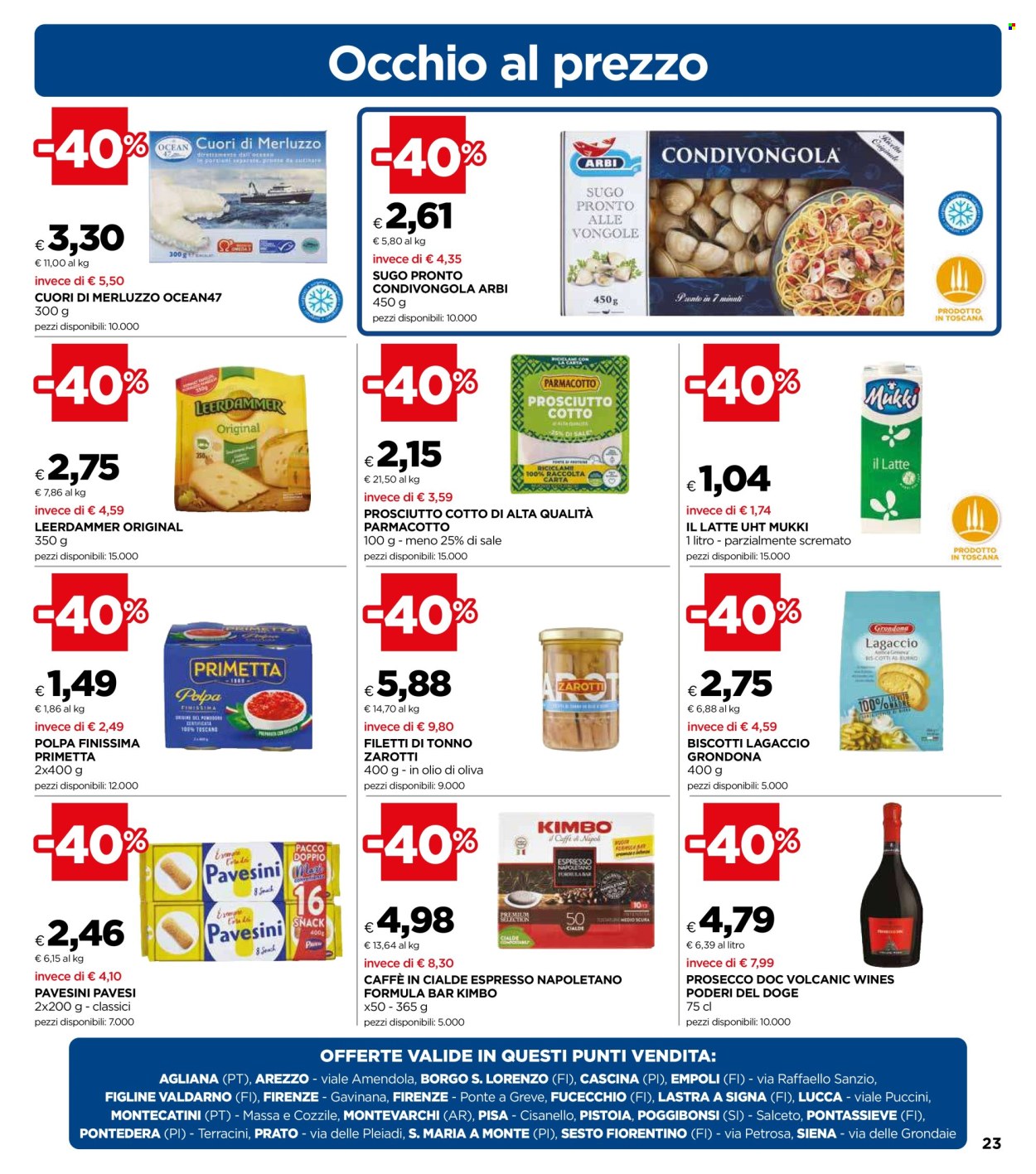 Leták Coop - 8.8.2024 - 20.8.2024. Strana 23
