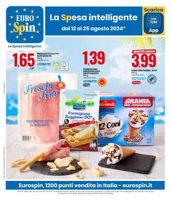 Volantino EuroSpin - 12/8/2024 - 25/8/2024.