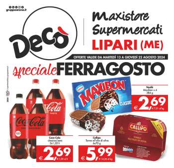 Volantino Deco - 13/8/2024 - 22/8/2024.