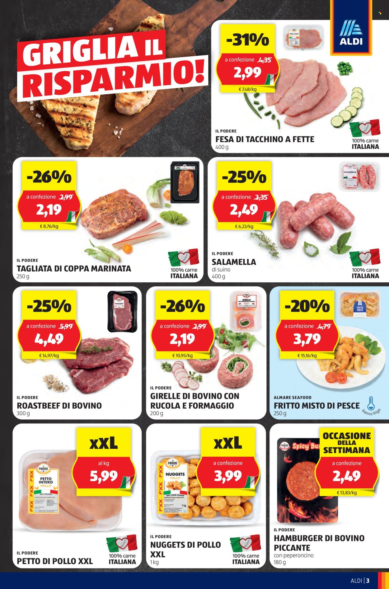 Volantino Aldi - 19/8/2024 - 25/8/2024. Pagina 3